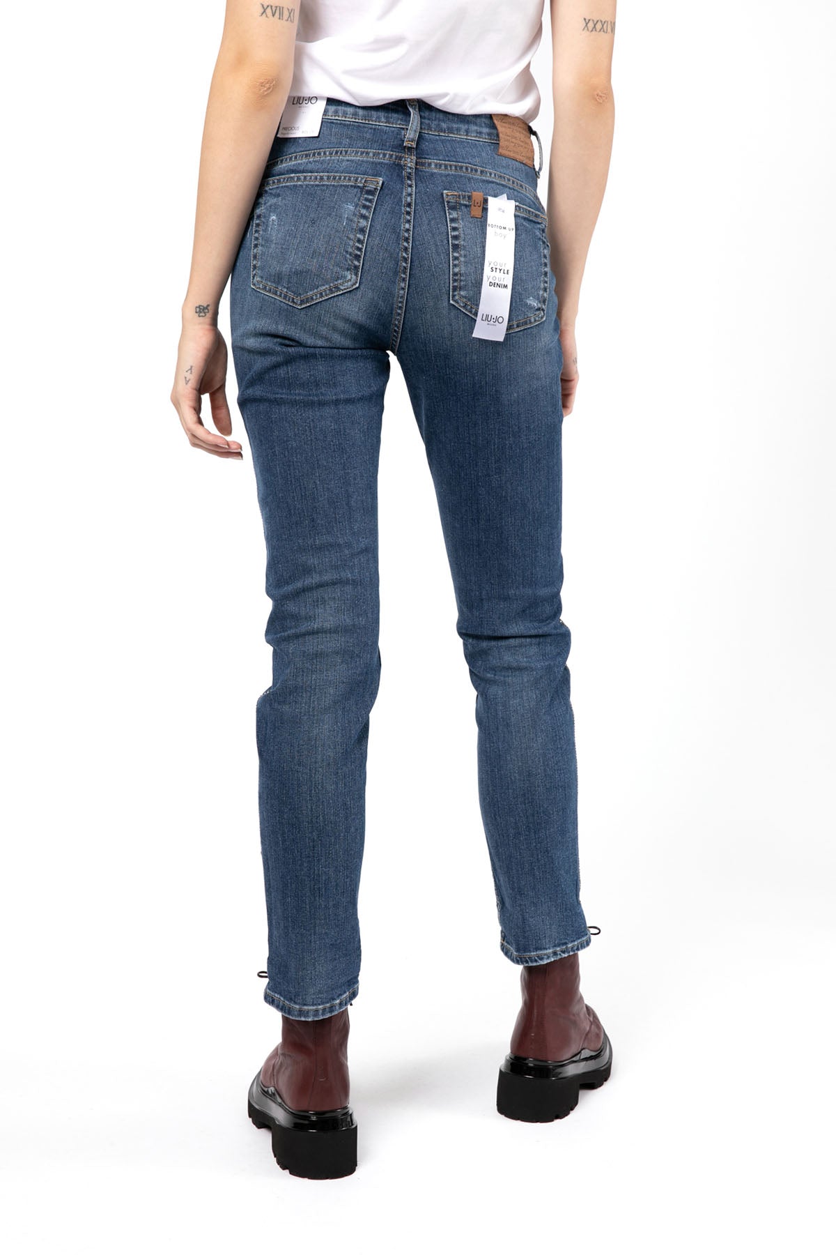 Liu Jo Precious Skinny Fit Streç Jeans-Libas Trendy Fashion Store
