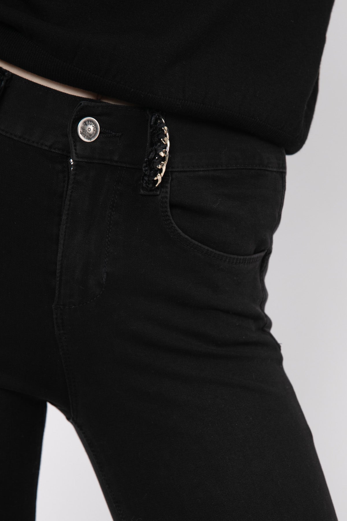 Liu Jo Metal Aksesuarlı Skinny Fit Streç Jeans-Libas Trendy Fashion Store
