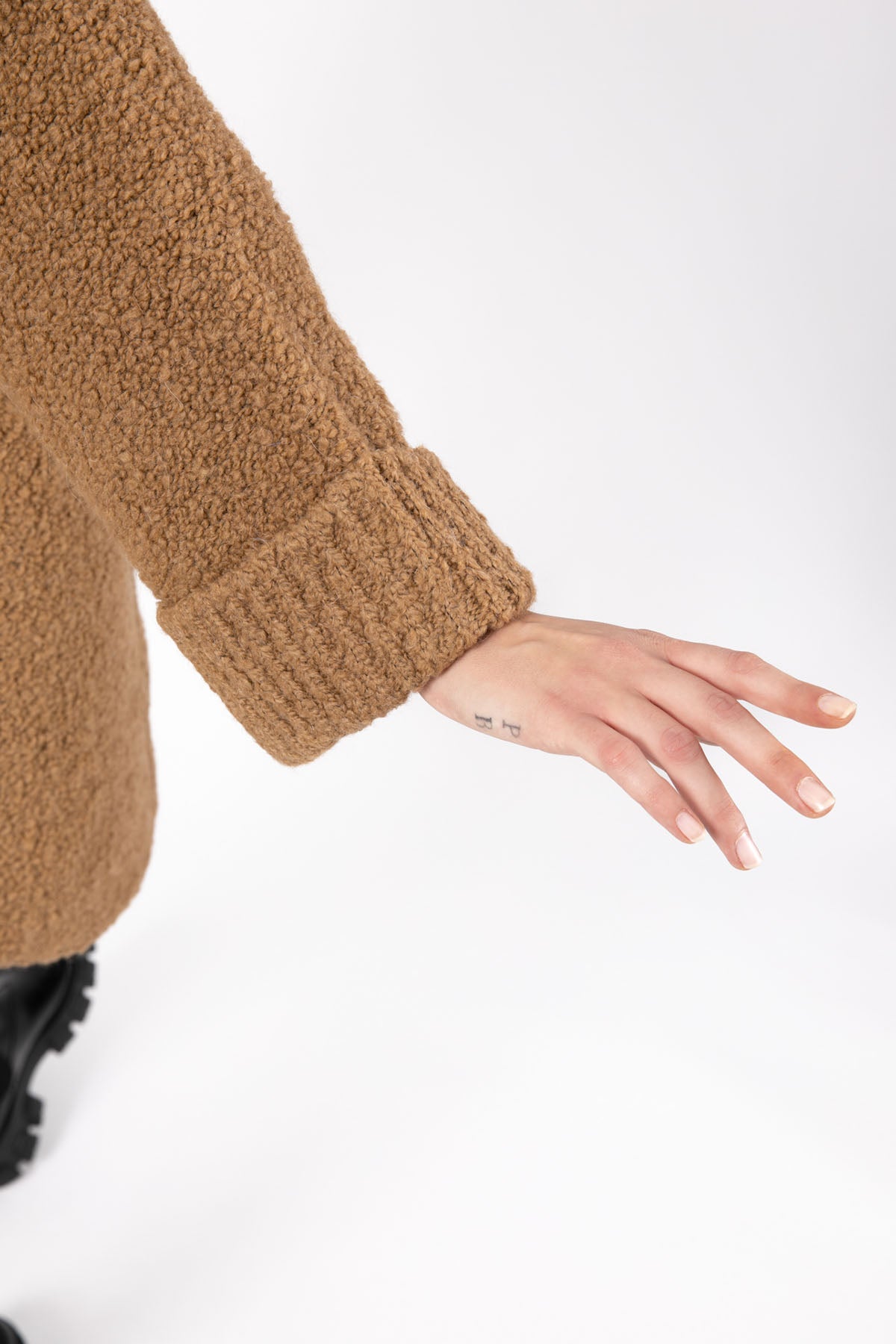 Liu Jo Kürk Yakalı Peluş Yün Kaban-Libas Trendy Fashion Store