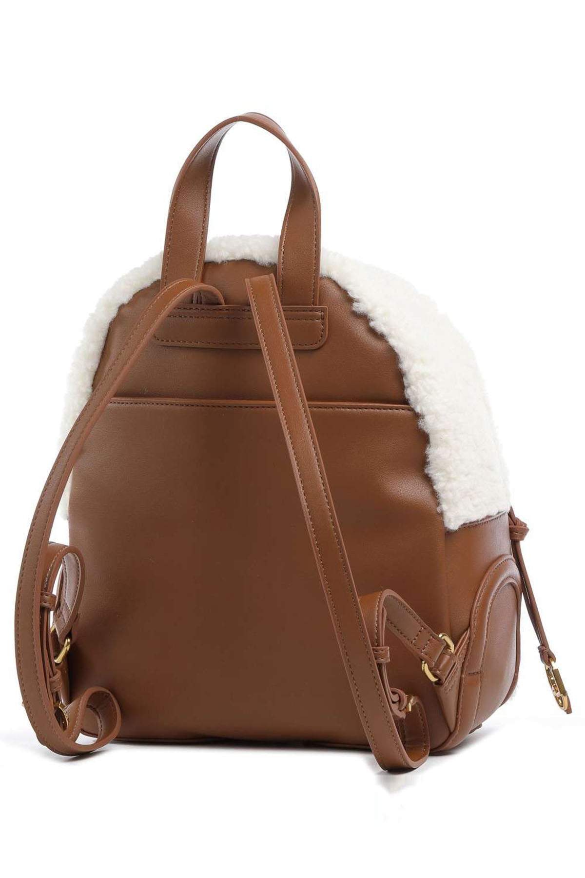 Liu Jo Deri Detaylı Peluş Sırt Çantası-Libas Trendy Fashion Store