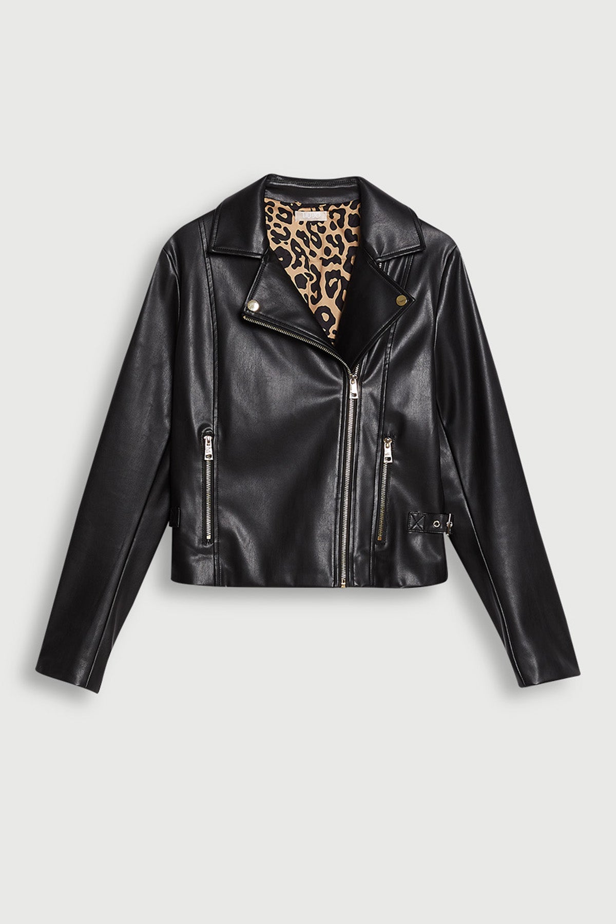 Liu Jo Kruvaze Deri Ceket-Libas Trendy Fashion Store