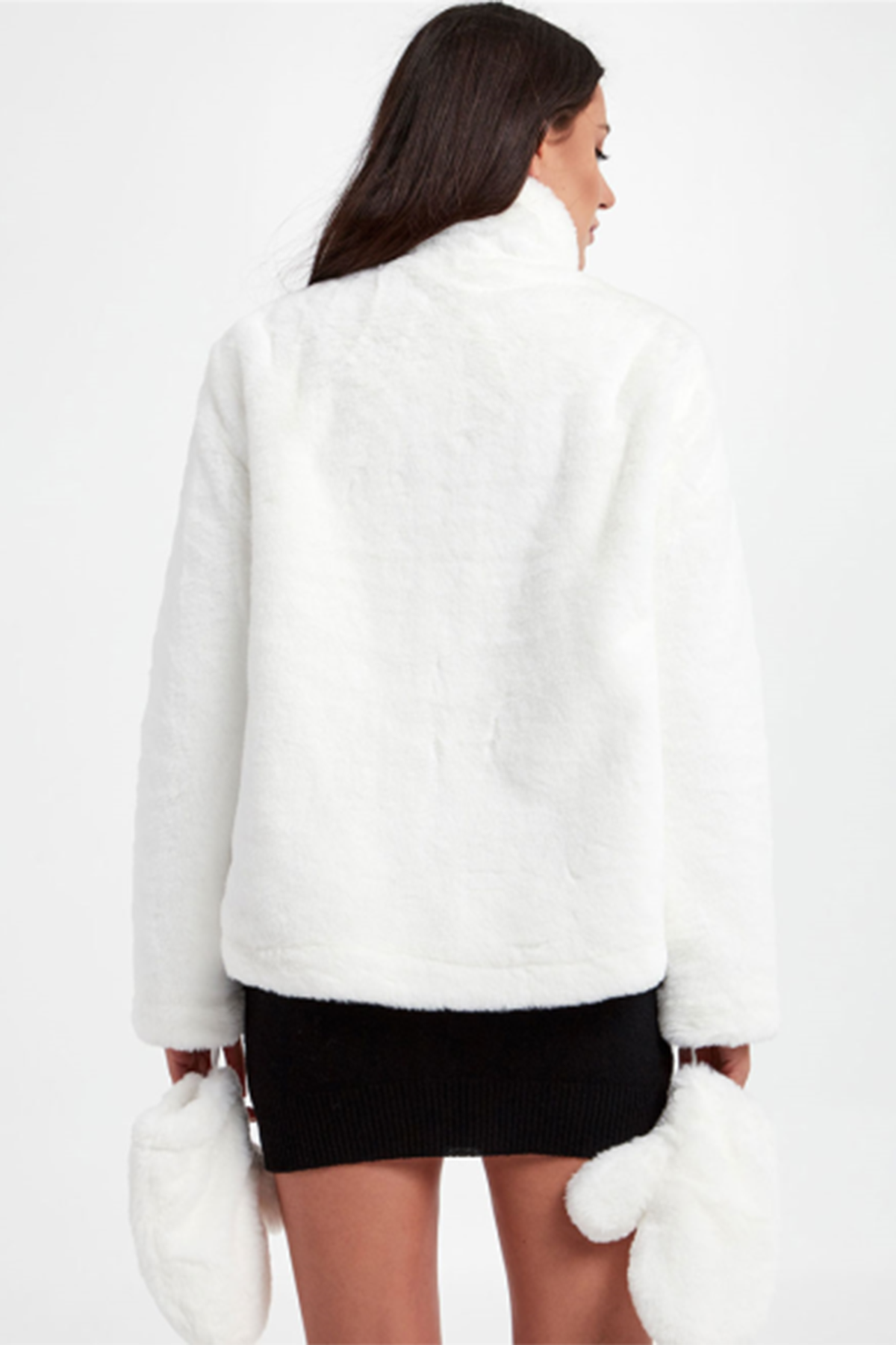 Liu Jo Çift Taraflı Peluş Mont-Libas Trendy Fashion Store