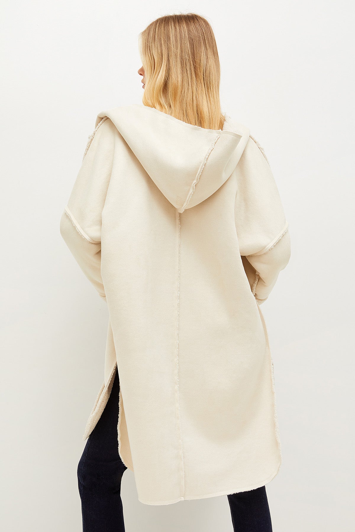 Liu Jo Kapüşonlu Kaban-Libas Trendy Fashion Store