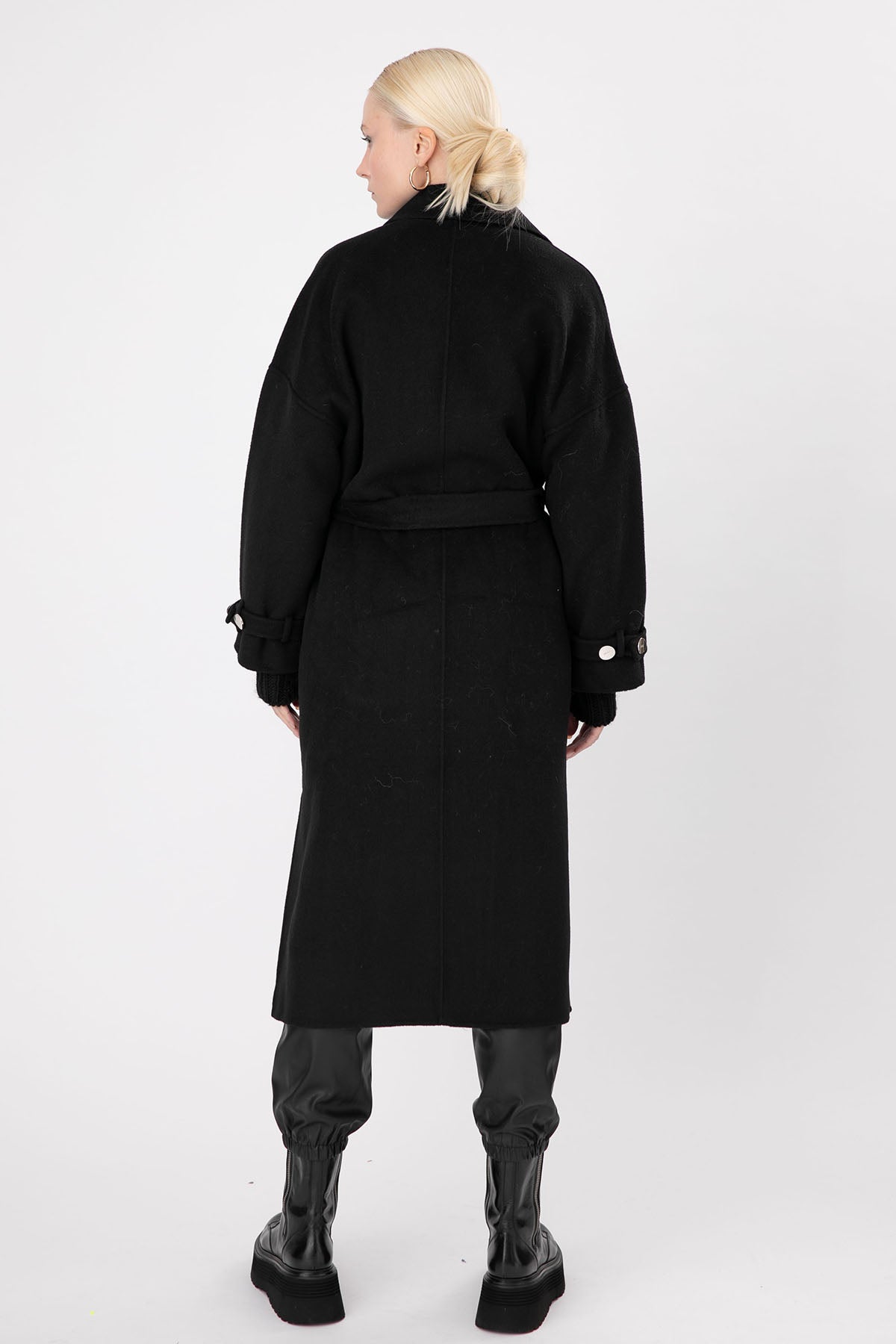 Liu Jo Kuşaklı Yün Kaban-Libas Trendy Fashion Store