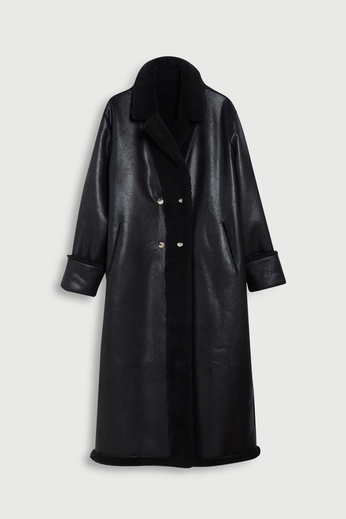 Liu Jo Çift Taraflı Eko Kürk Deri Kaban-Libas Trendy Fashion Store