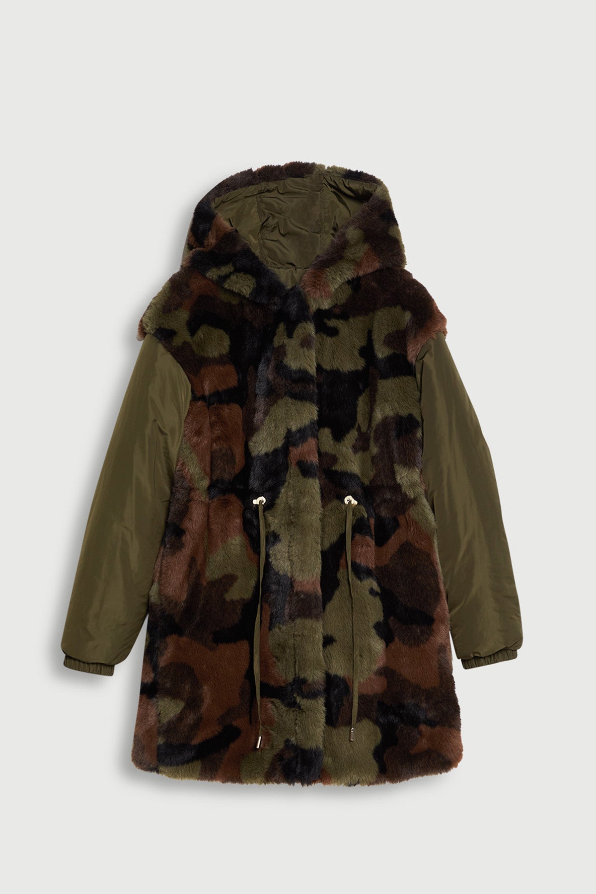 Liu Jo Çift Taraflı Kürk Detaylı Mont-Libas Trendy Fashion Store