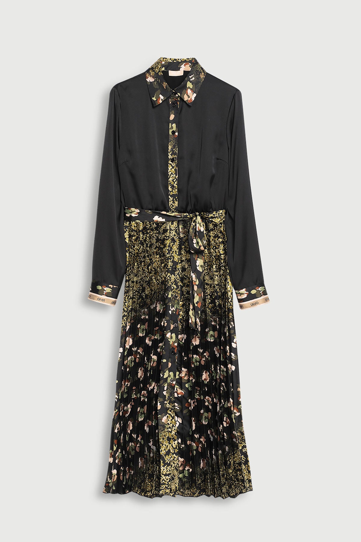 Liu Jo Kuşaklı Midi Gömlek Elbise-Libas Trendy Fashion Store