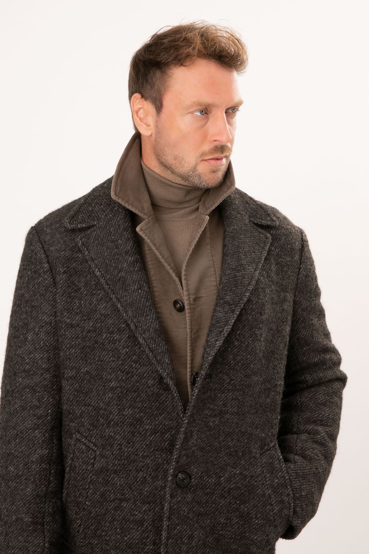 The Gigi Parigi Yün Kaban-Libas Trendy Fashion Store