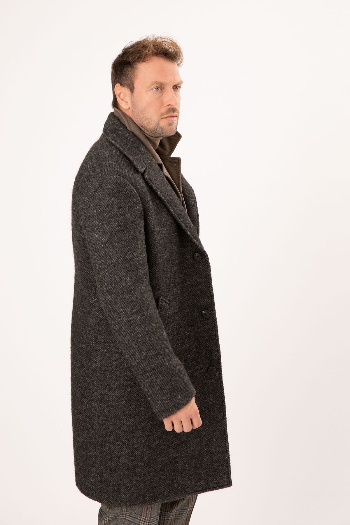 The Gigi Parigi Yün Kaban-Libas Trendy Fashion Store