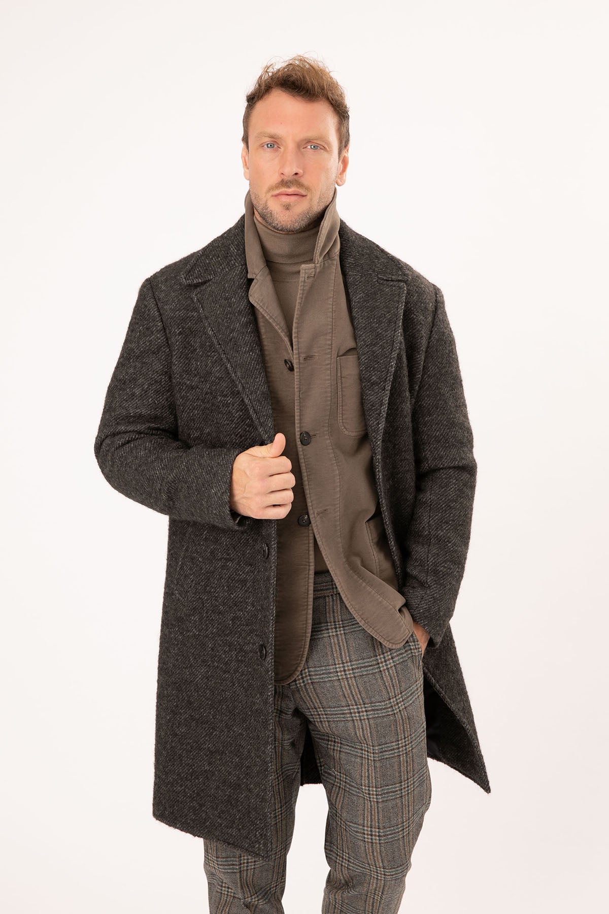 The Gigi Parigi Yün Kaban-Libas Trendy Fashion Store