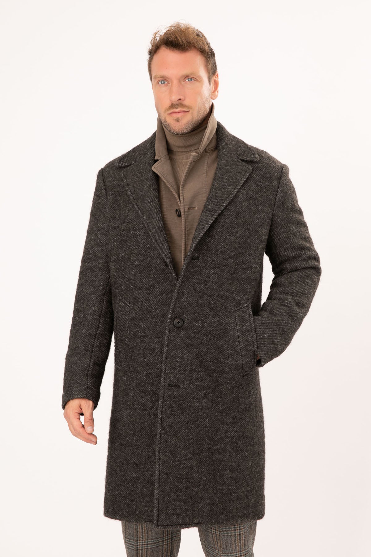 The Gigi Parigi Yün Kaban-Libas Trendy Fashion Store