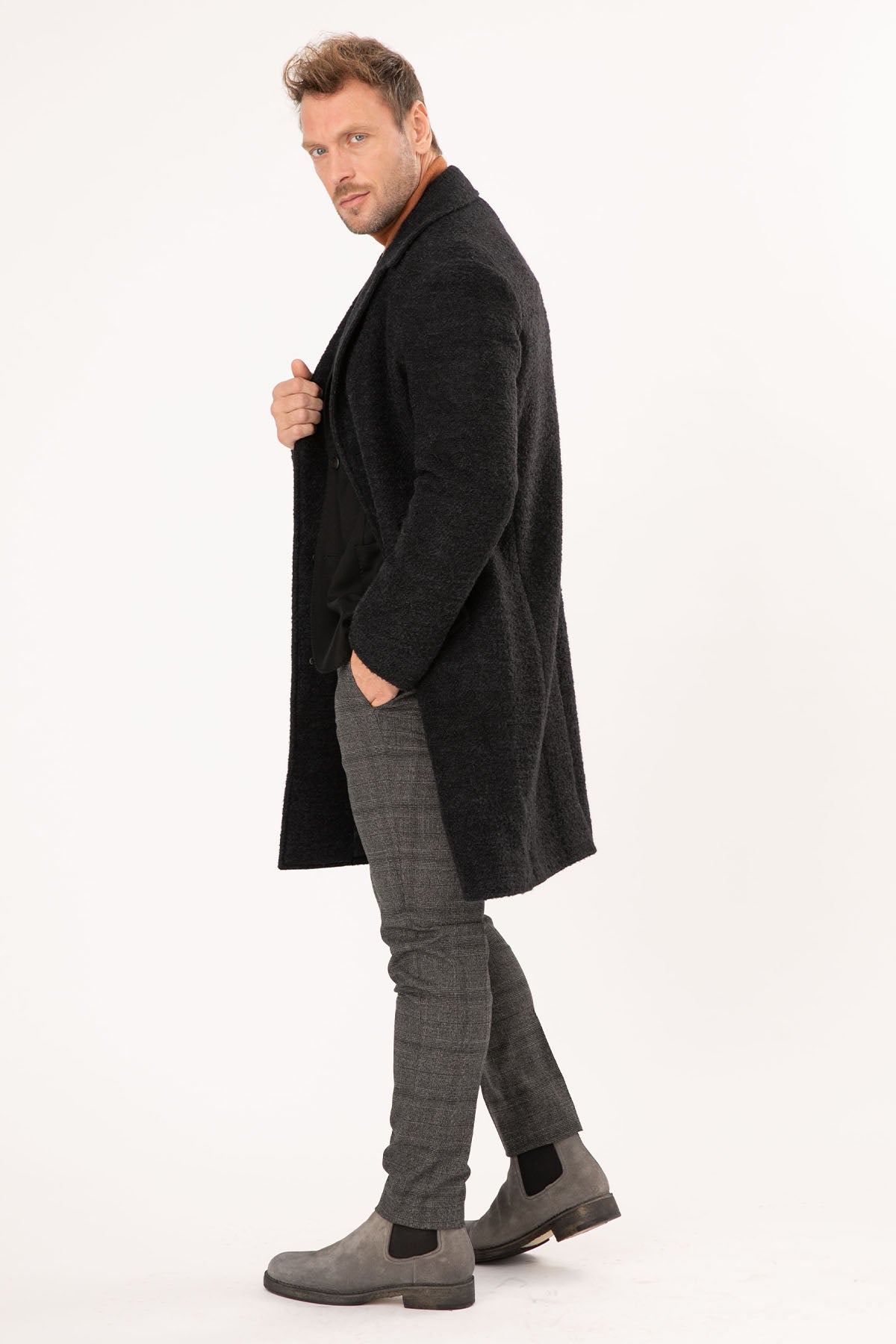 The Gigi Parigi Yün Kaban-Libas Trendy Fashion Store