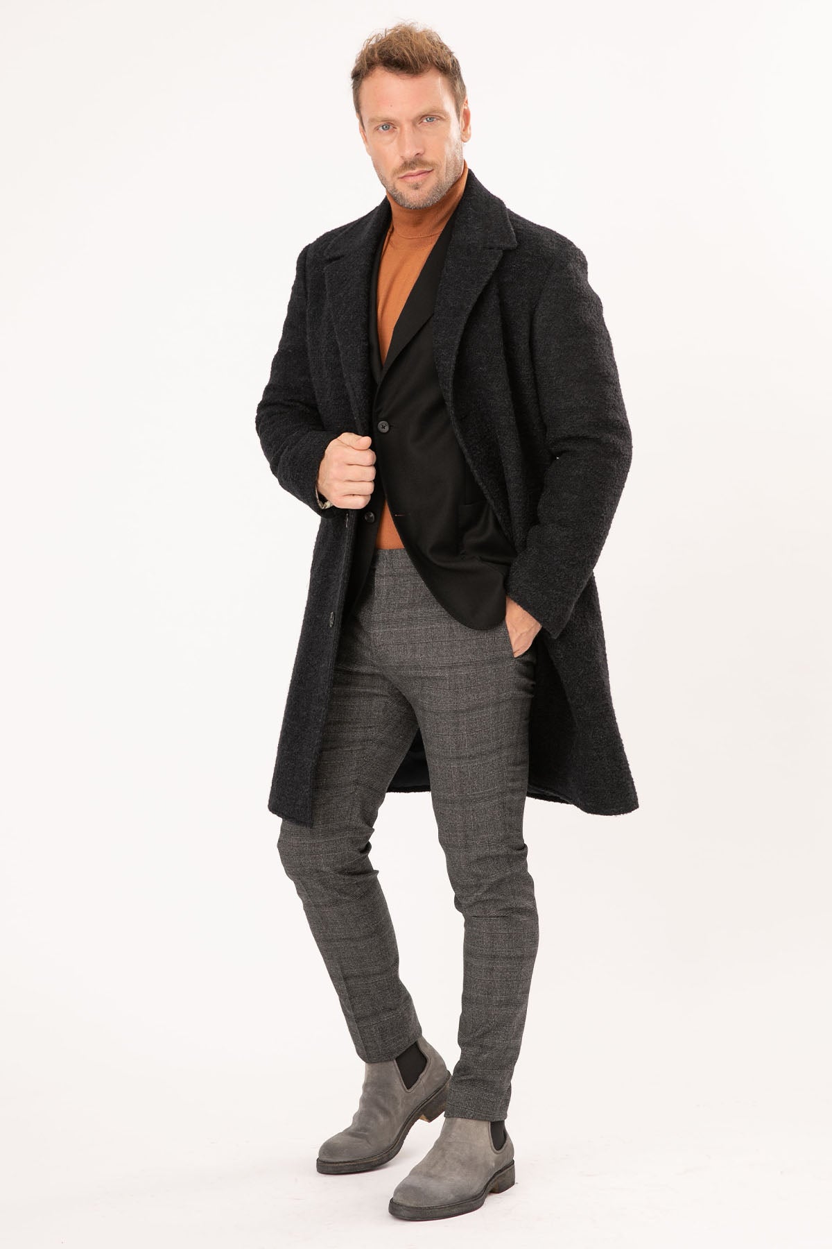 The Gigi Parigi Yün Kaban-Libas Trendy Fashion Store