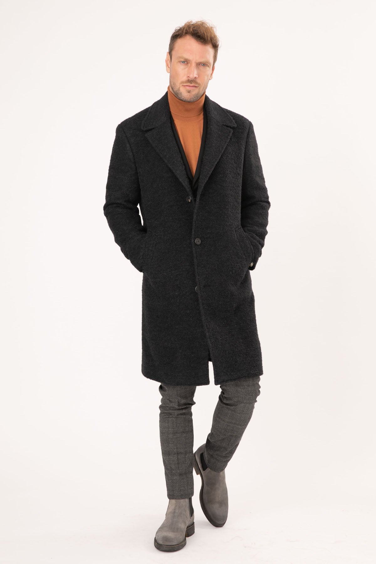 The Gigi Parigi Yün Kaban-Libas Trendy Fashion Store