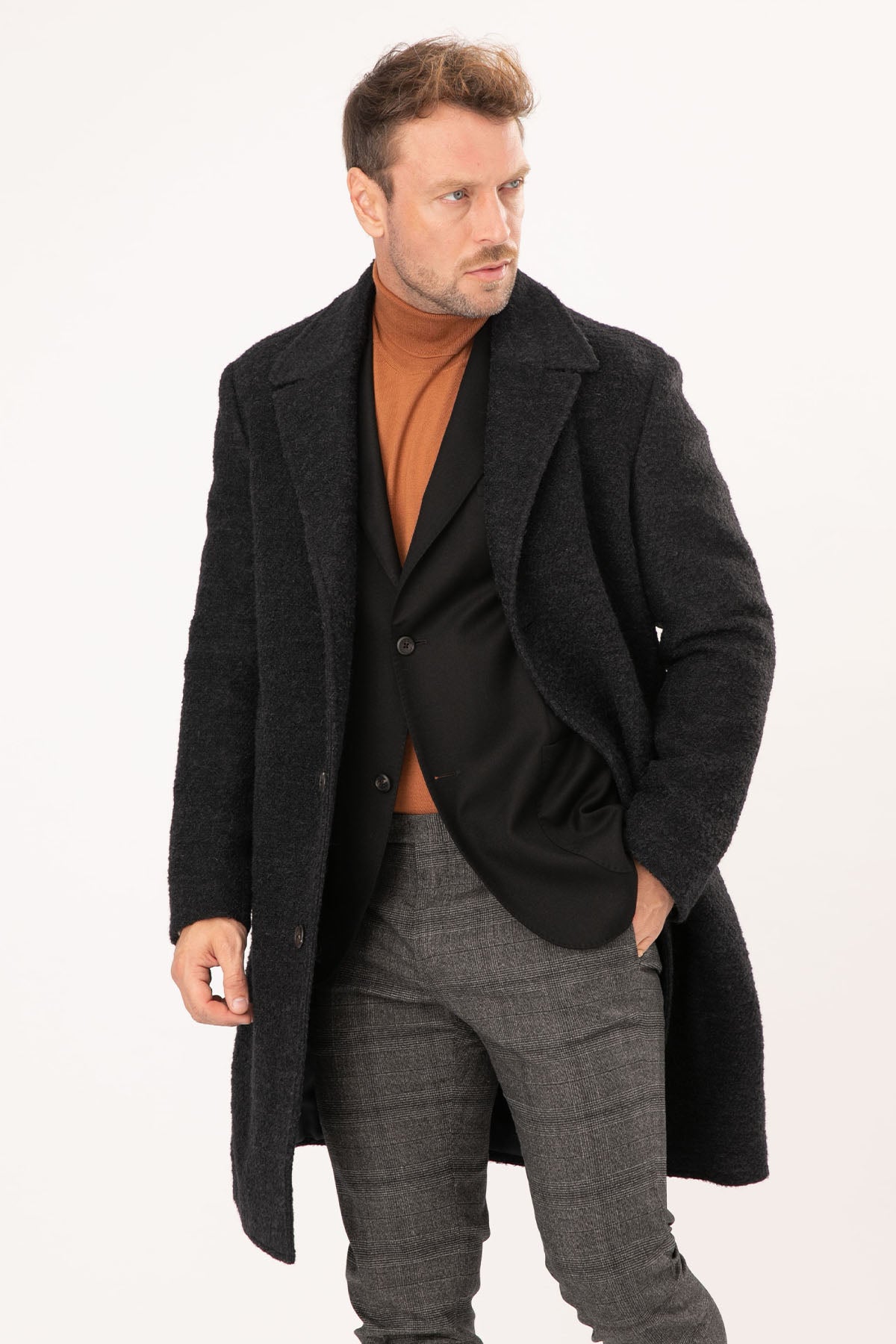 The Gigi Parigi Yün Kaban-Libas Trendy Fashion Store