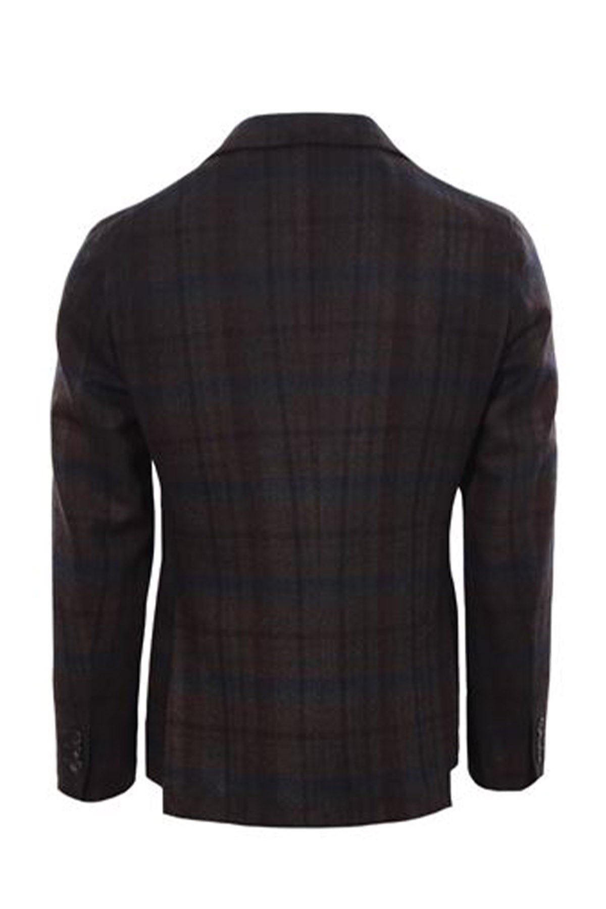 The Gigi Ekose Desenli Yün Blazer Ceket