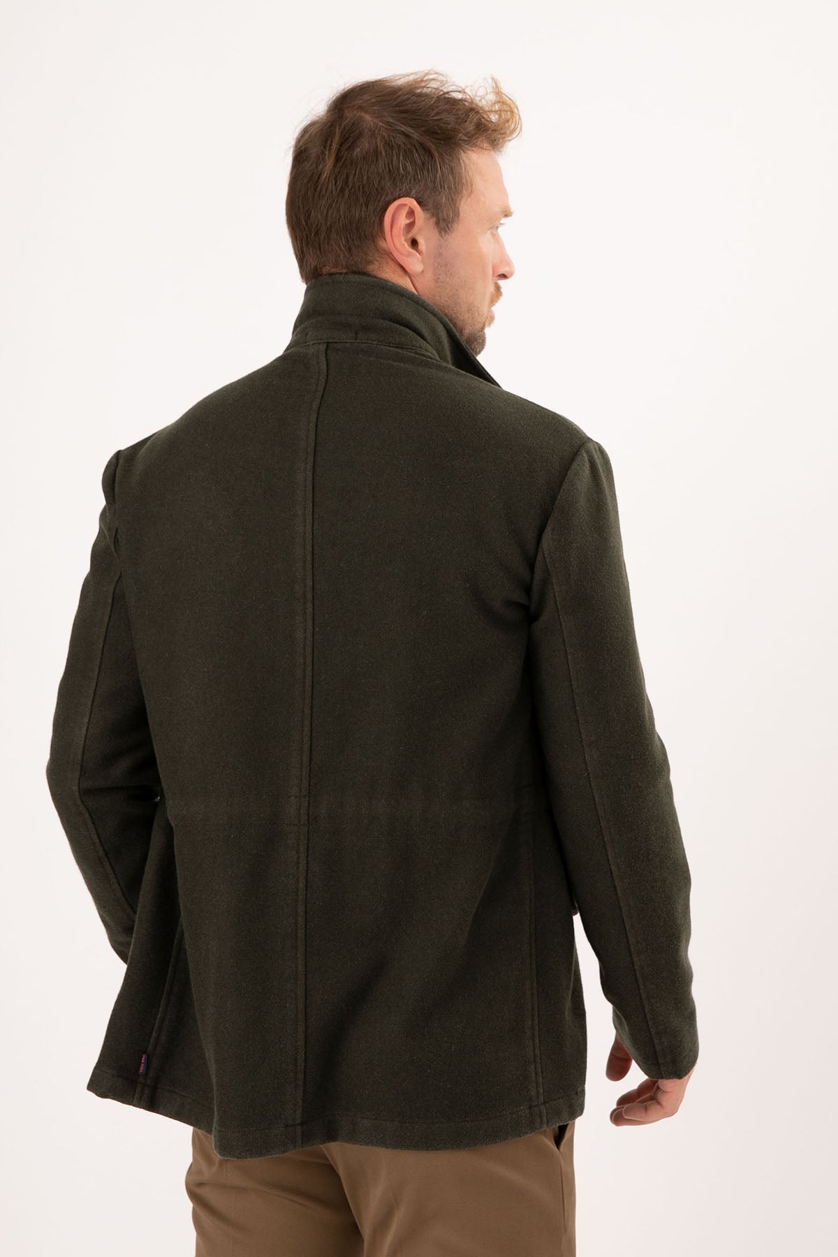 The Gigi John Yün Cep Detaylı Kaban-Libas Trendy Fashion Store