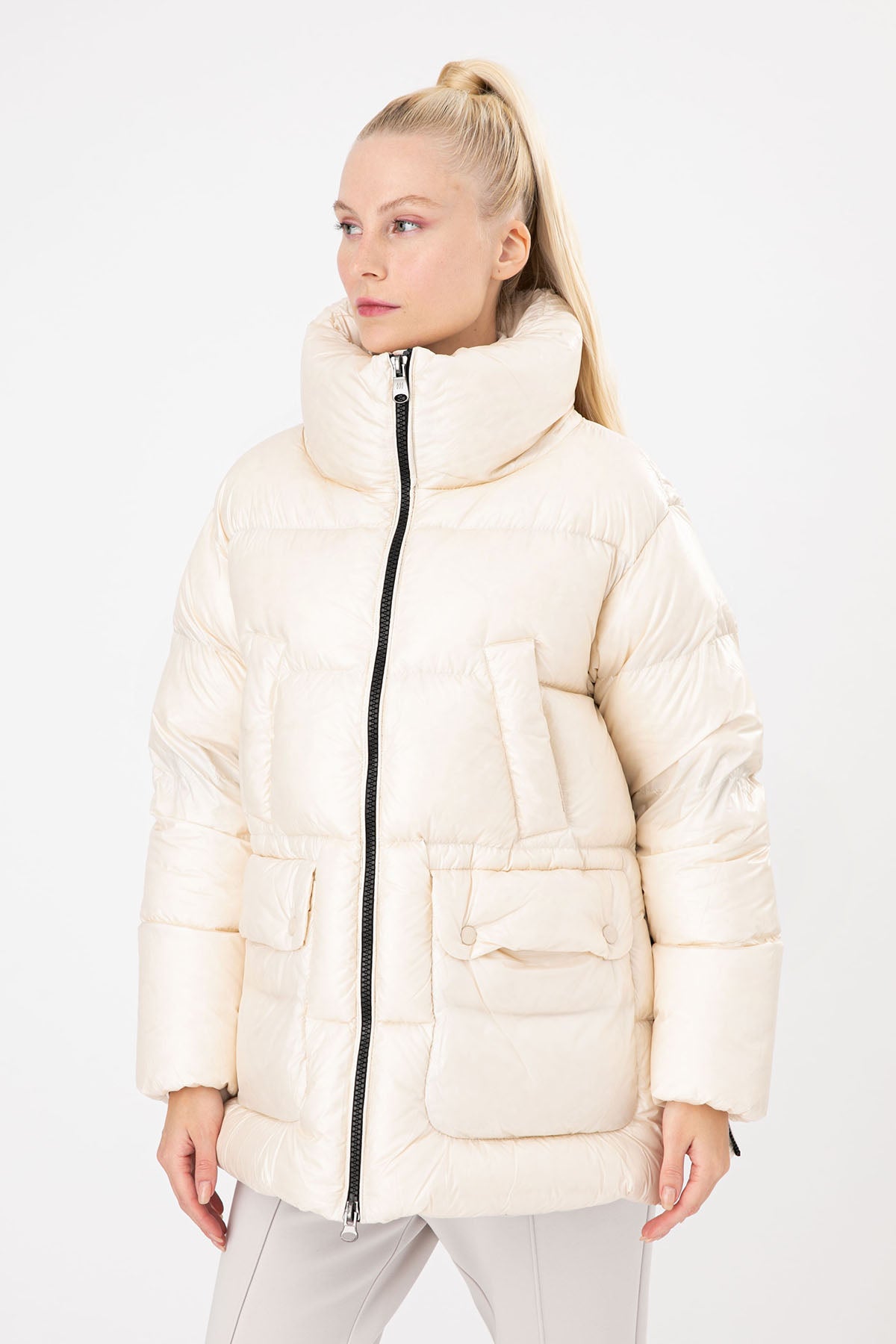 Hetrego Pam Geniş Kesim Puffer Mont-Libas Trendy Fashion Store