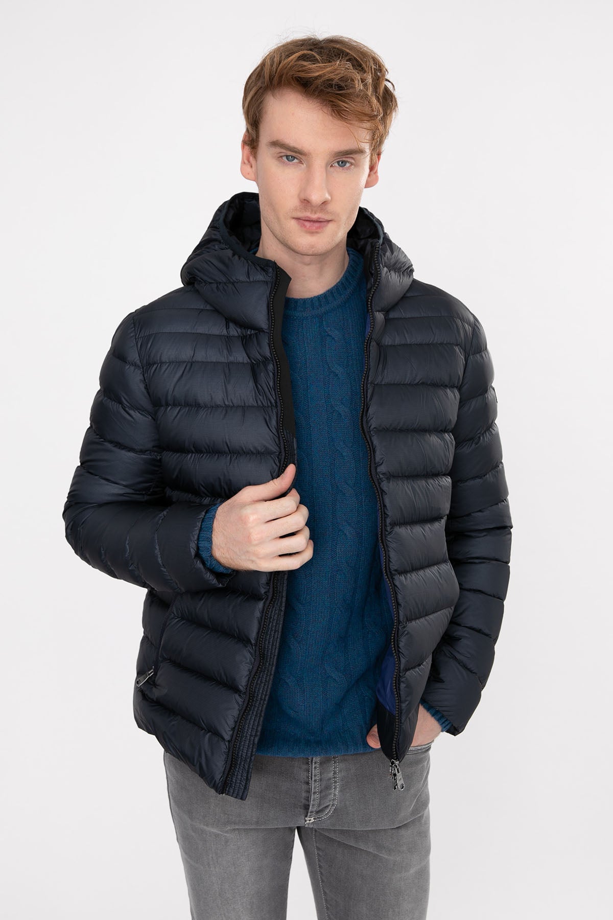 Hetrego Gomez Kapüşonlu Puffer Mont-Libas Trendy Fashion Store