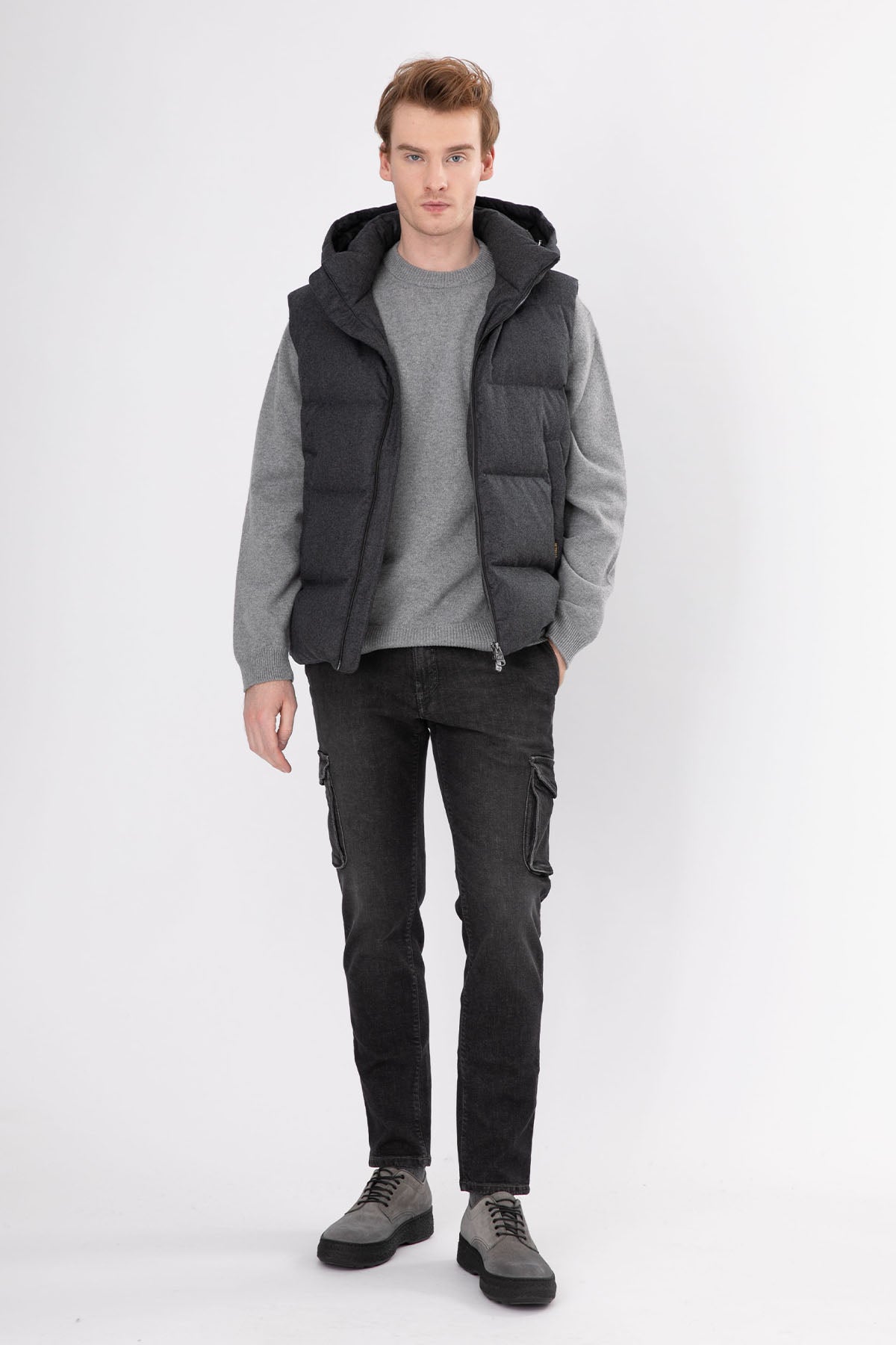 Hetrego Taylor Kapüşonlu Puffer Yelek-Libas Trendy Fashion Store