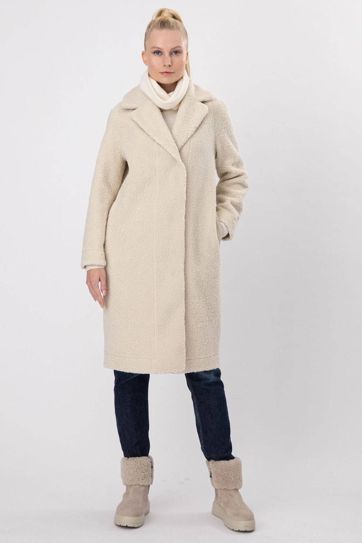 Hetrego Shannon Çift Taraflı Manto-Libas Trendy Fashion Store