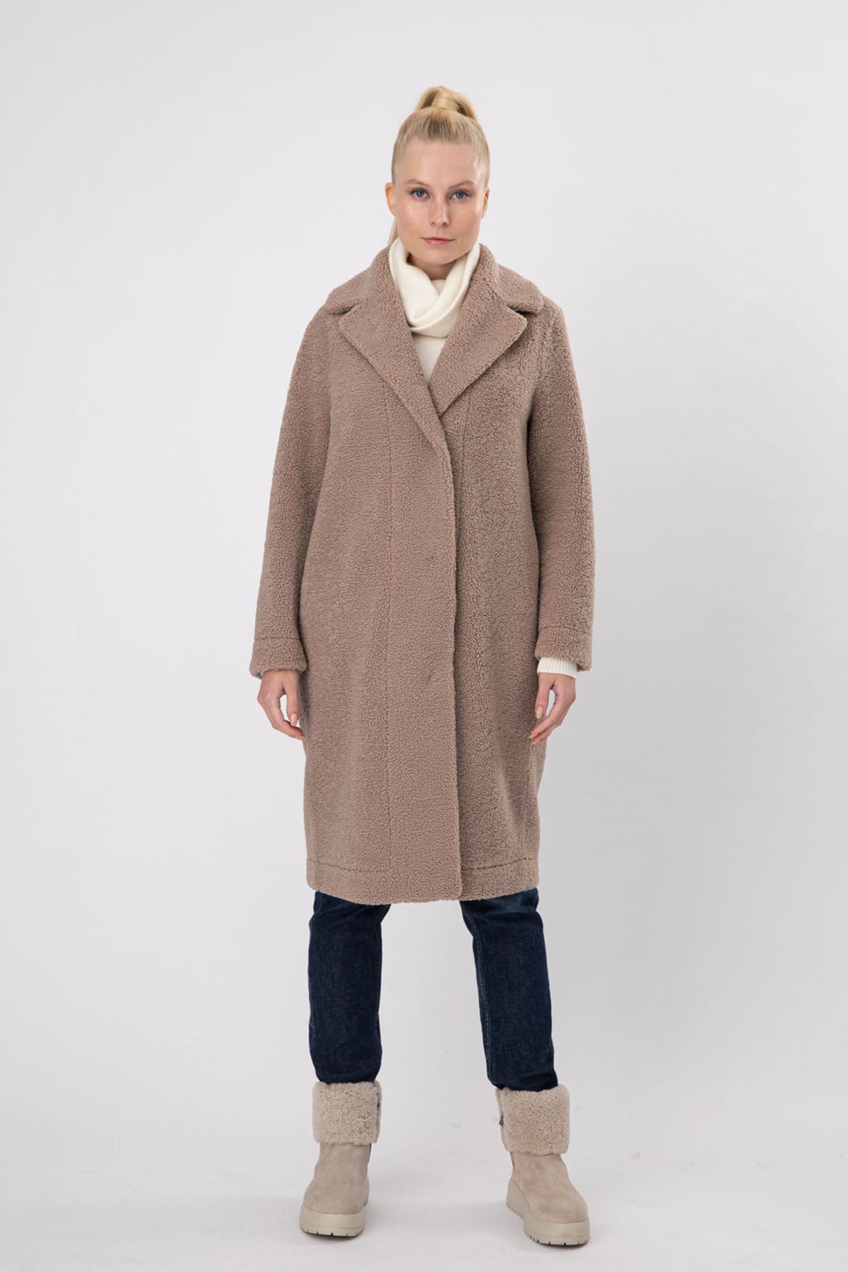 Hetrego Shannon Çift Taraflı Manto-Libas Trendy Fashion Store