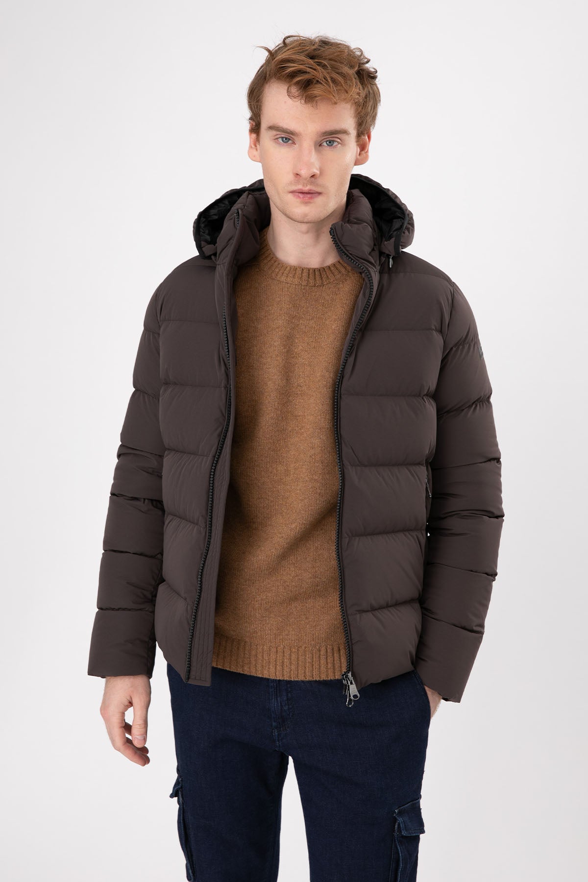 Hetrego Thomas Kapüşonlu Puffer Mont-Libas Trendy Fashion Store