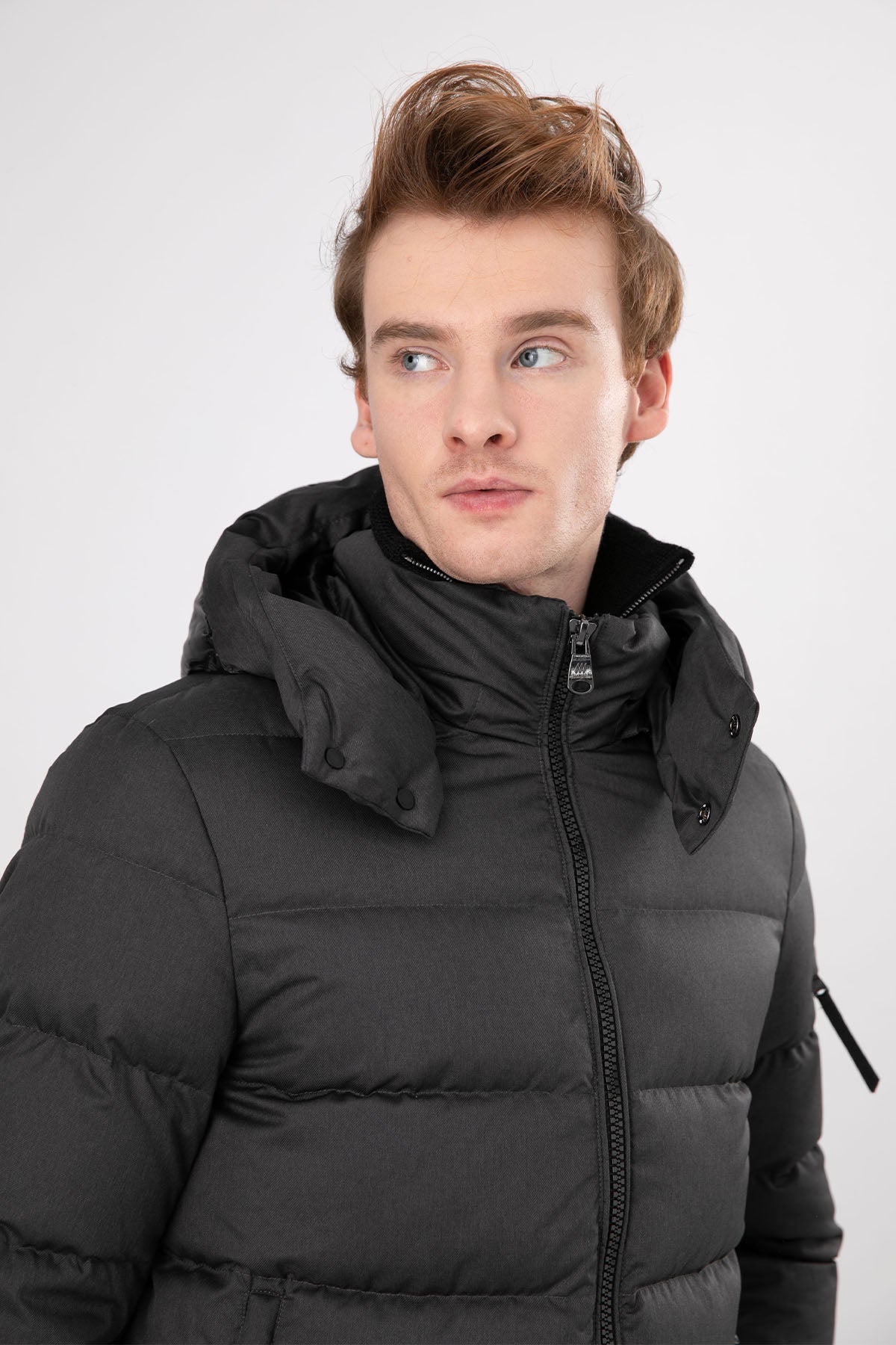 Hetrego Reed Kapüşonlu Puffer Mont-Libas Trendy Fashion Store