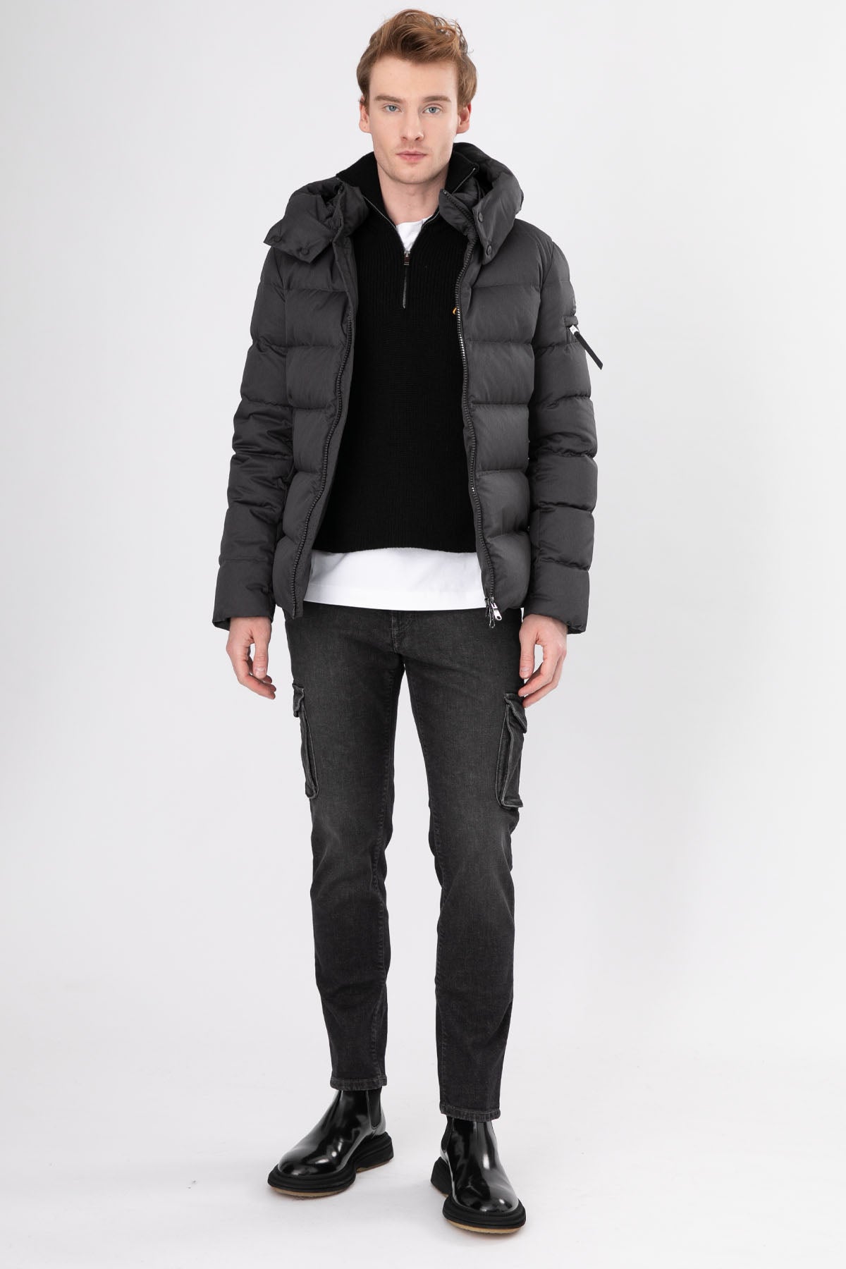 Hetrego Reed Kapüşonlu Puffer Mont-Libas Trendy Fashion Store