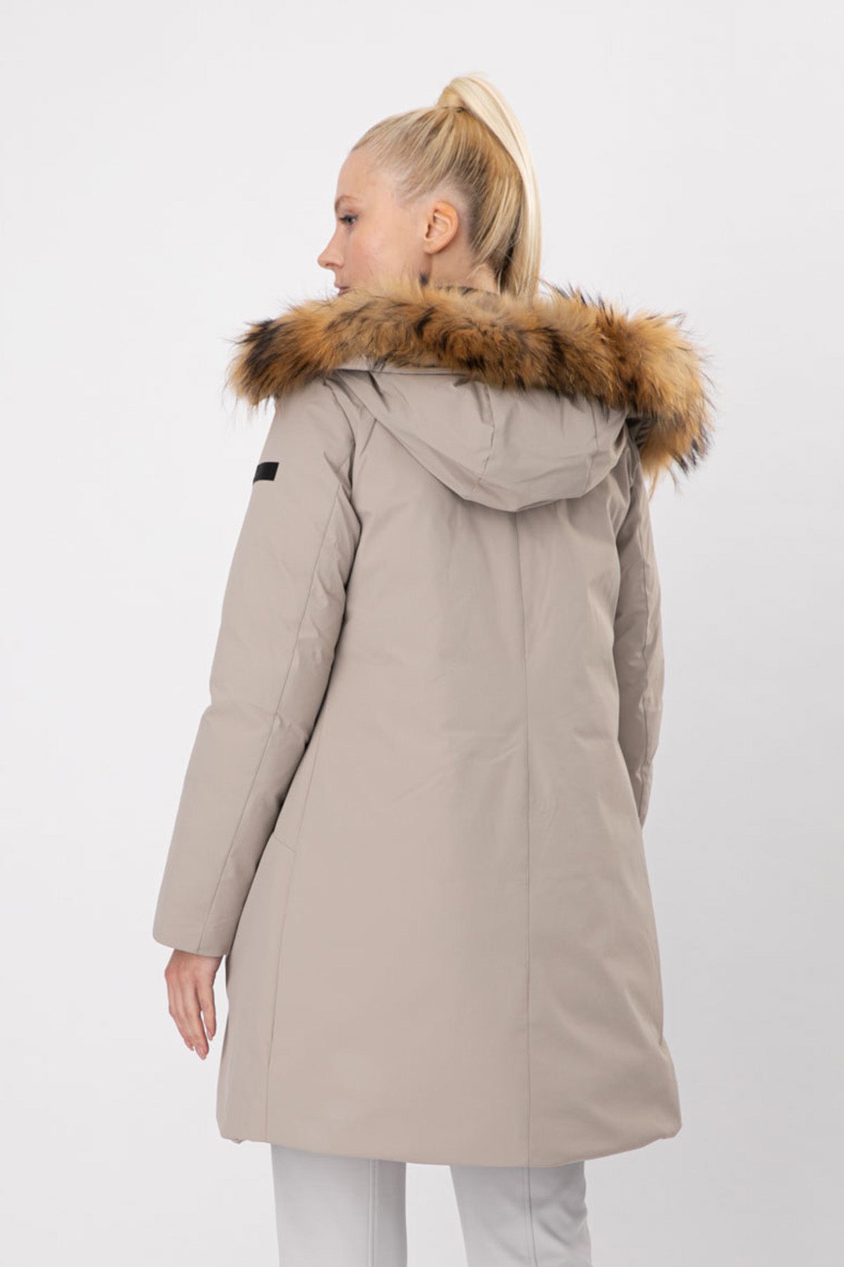 Hetrego Renee Kürklü Kapüşonlu Kaban-Libas Trendy Fashion Store