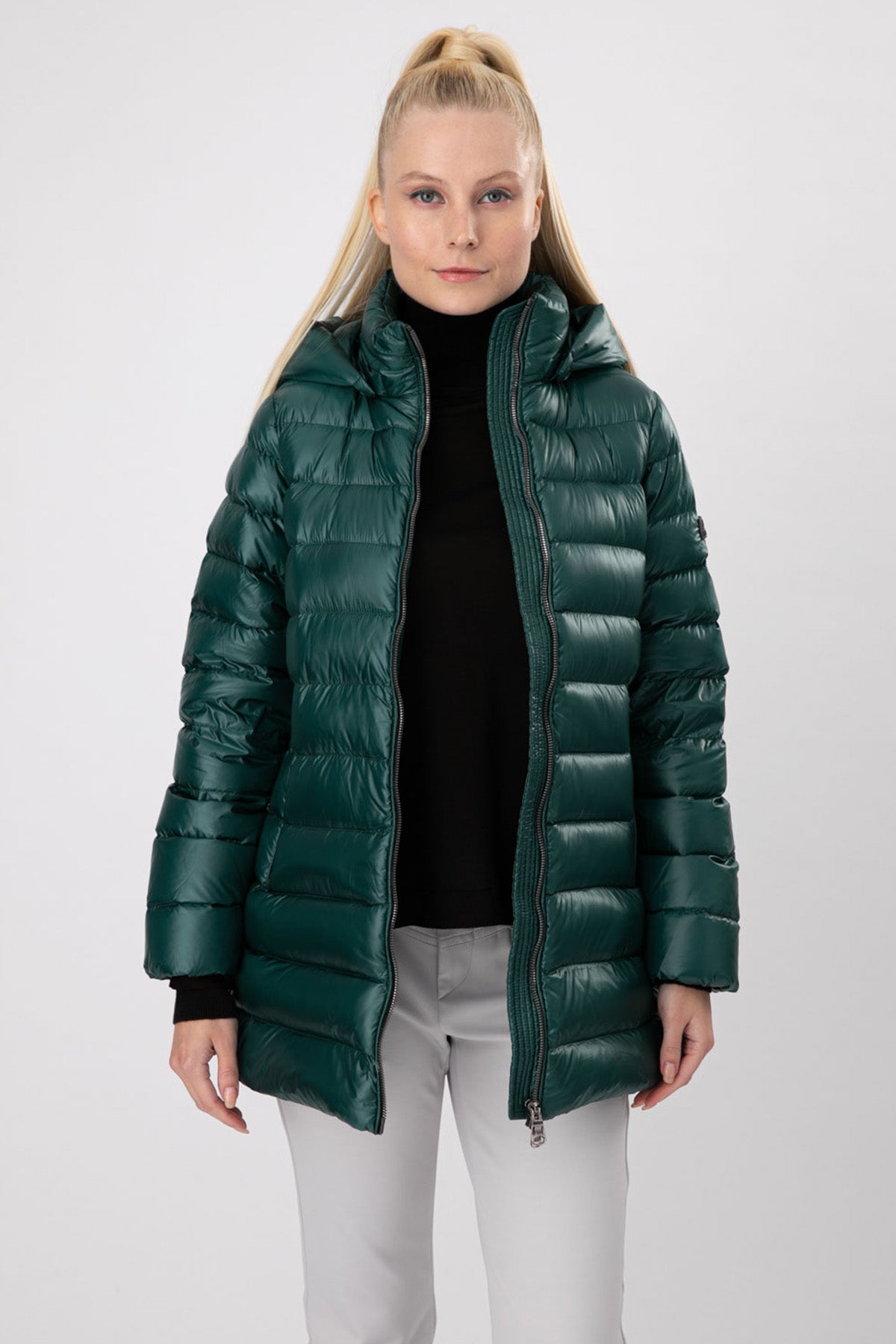 Hetrego Gladys Kapüşonlu Puffer Mont-Libas Trendy Fashion Store