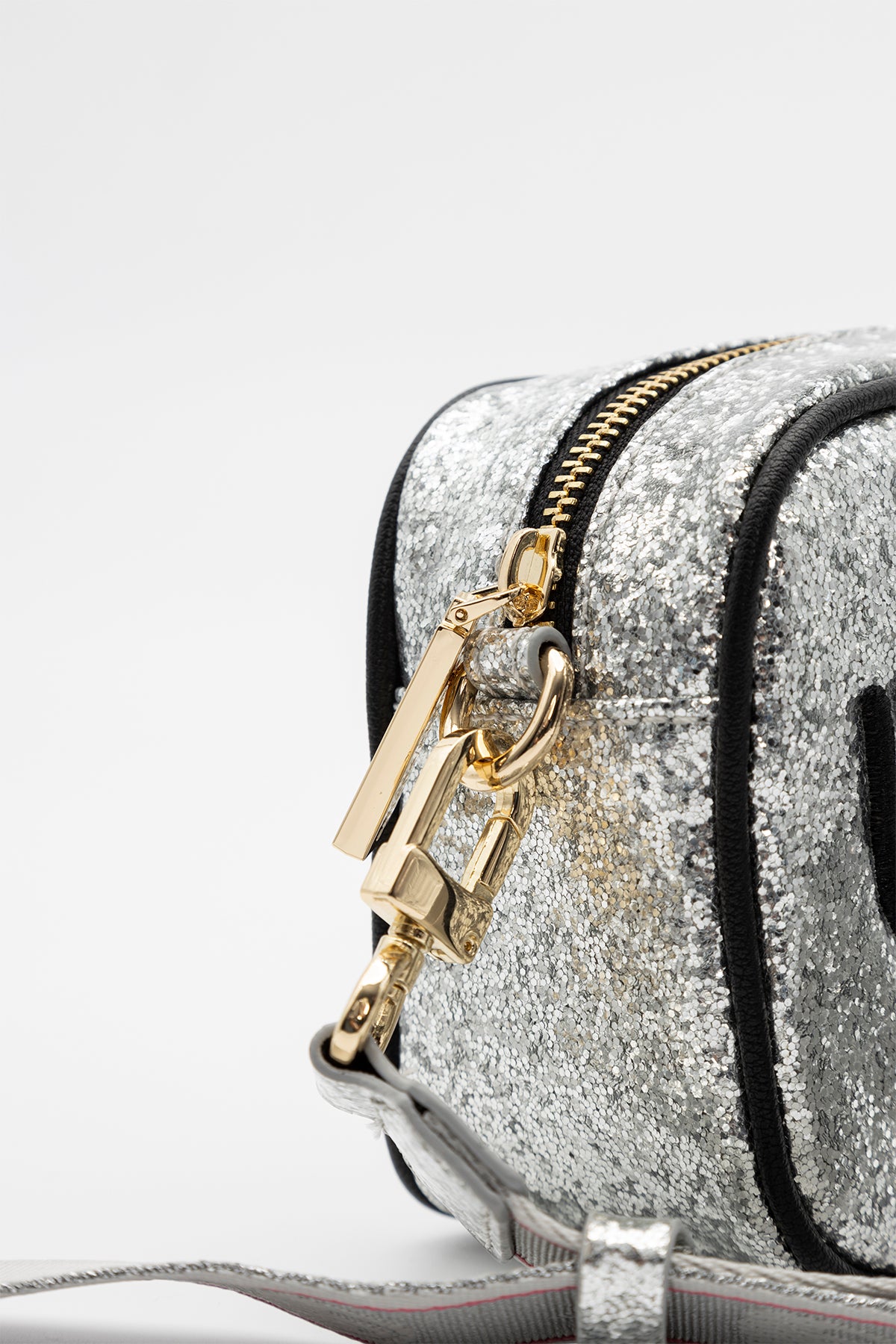 Chiara Ferragni Göz Logolu Parıltılı Omuz Çantası-Libas Trendy Fashion Store