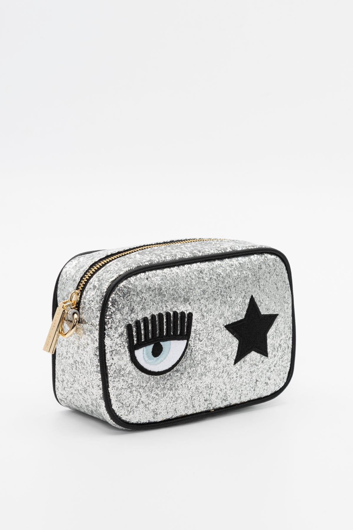 Chiara Ferragni Göz Logolu Parıltılı Omuz Çantası-Libas Trendy Fashion Store