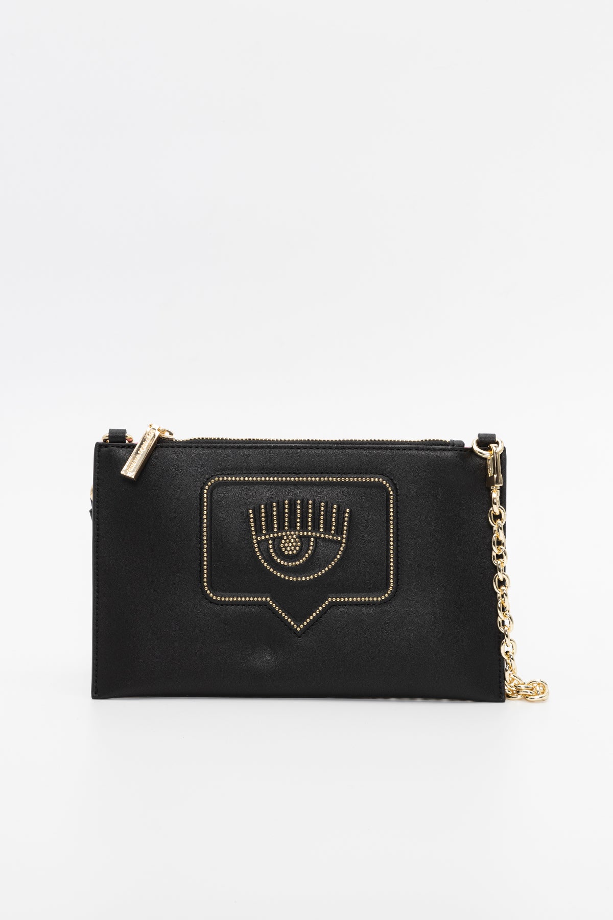 Chiara Ferragni Troklu Göz Logolu Clutch Çanta-Libas Trendy Fashion Store