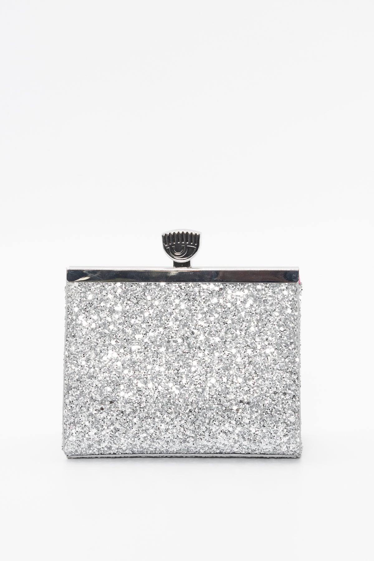 Chiara Ferragni Logolu Parlak Abiye Çanta-Libas Trendy Fashion Store