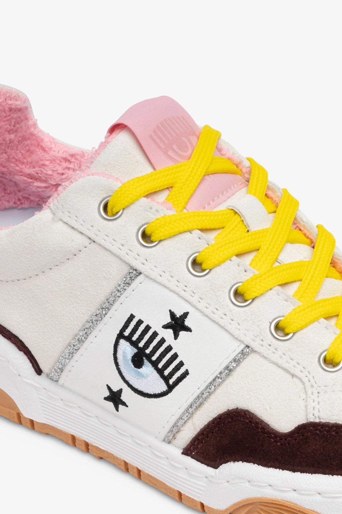Chiara Ferragni İçi Polarlı Göz Logolu Nubuk Sneaker Ayakkabı-Libas Trendy Fashion Store