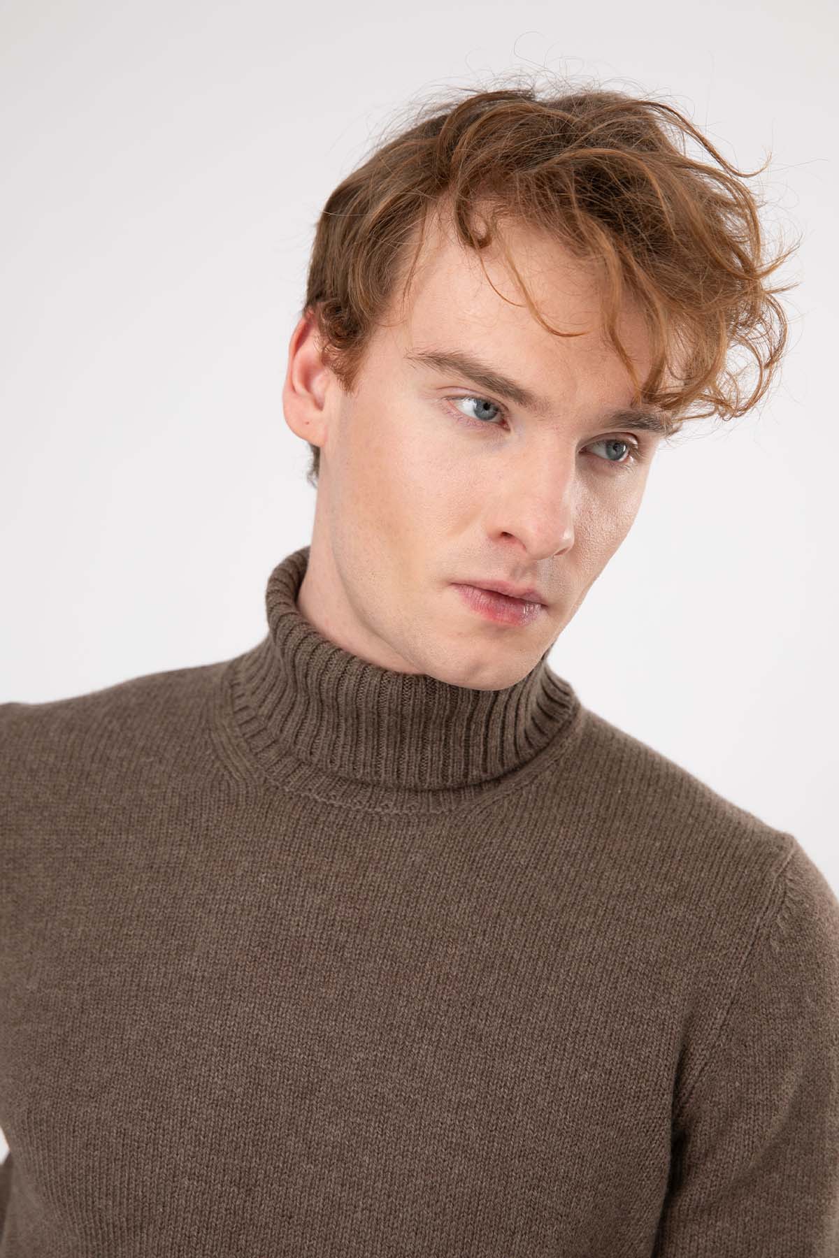 Gran Sasso Balıkçı Yaka Yün Örgü Triko-Libas Trendy Fashion Store