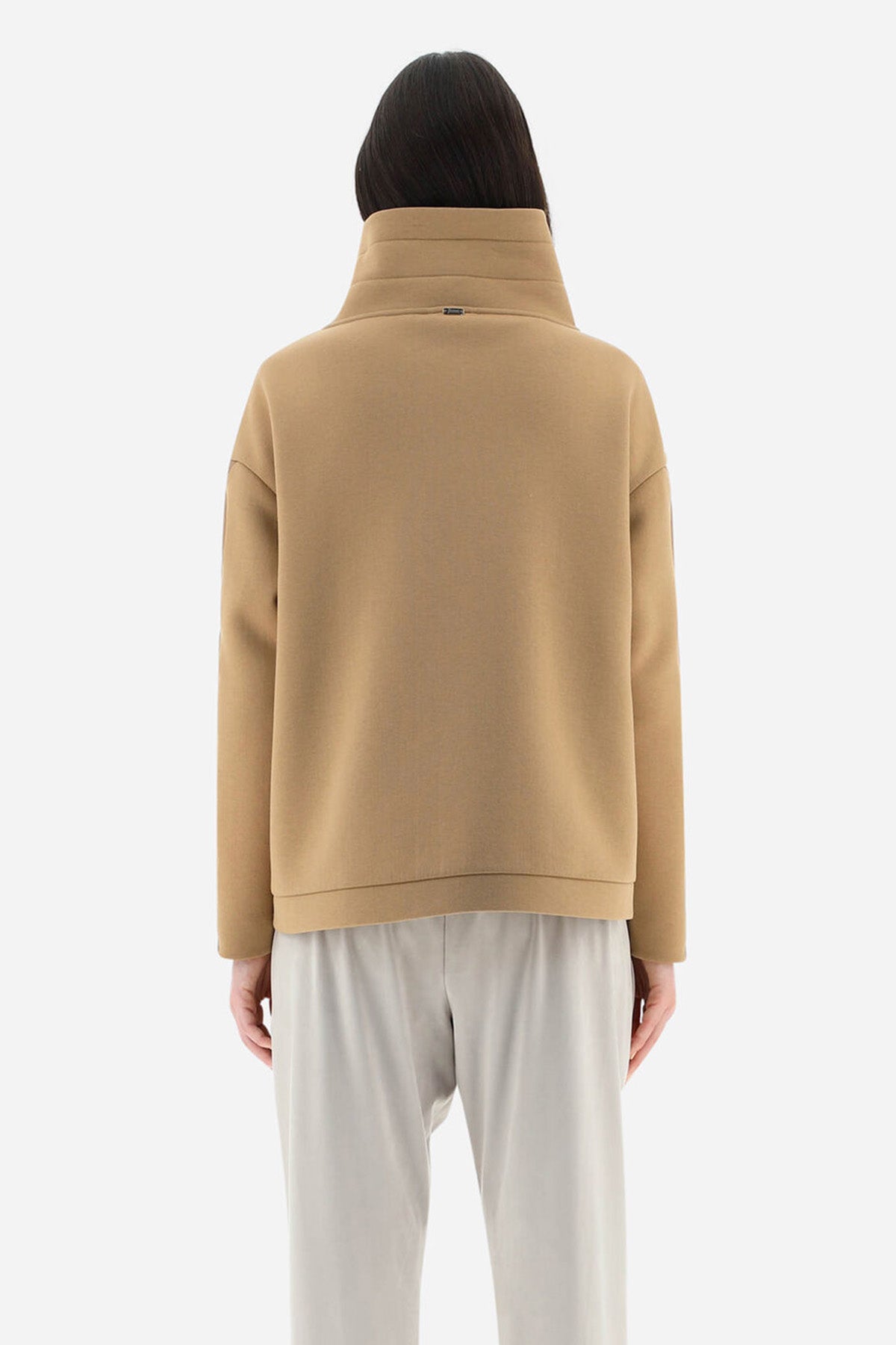 Herno Resort Dik Yaka Fermuarlı Ceket-Libas Trendy Fashion Store