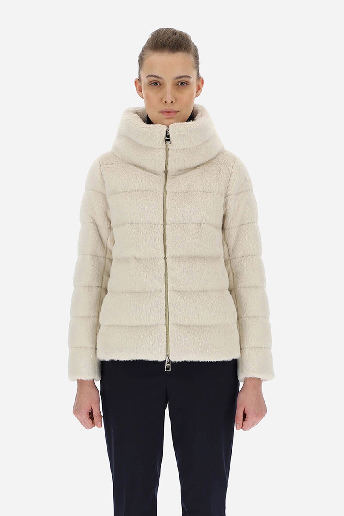 Herno Peluş Puffer Mont-Libas Trendy Fashion Store