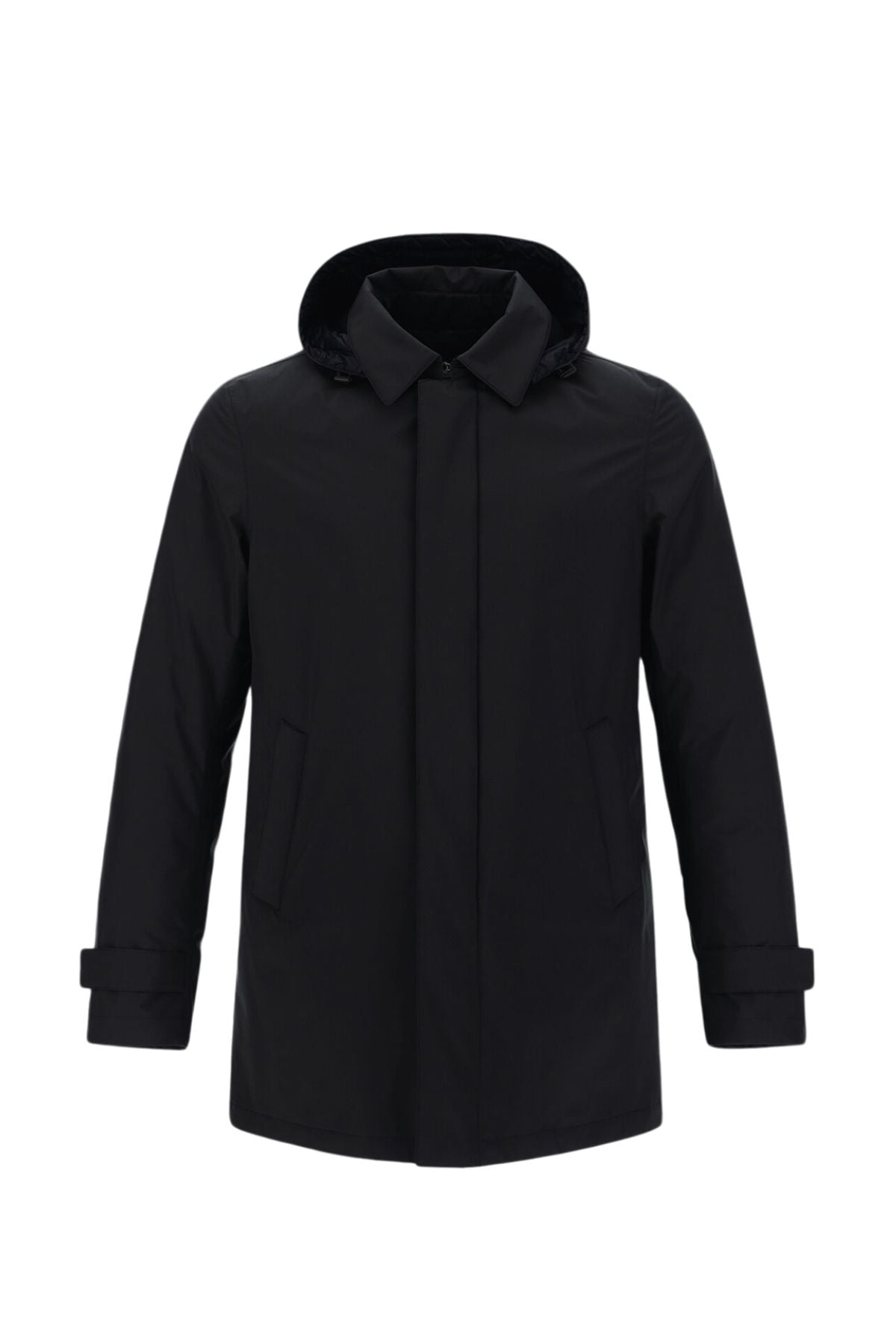 Herno Gore-Tex Laminar Slim Fit Kapüşonlu Kaban-Libas Trendy Fashion Store