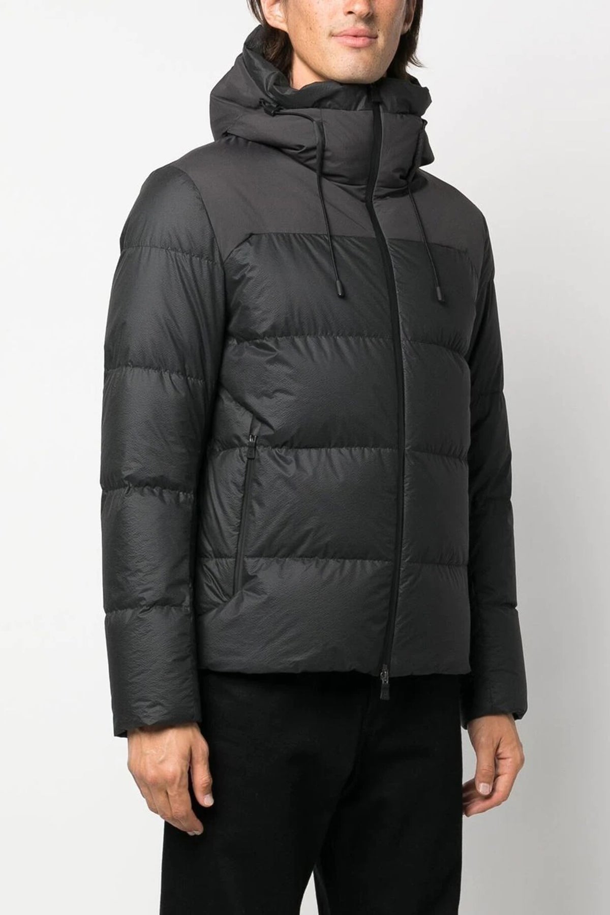 Herno Laminar Kapüşonlu Puffer Mont-Libas Trendy Fashion Store