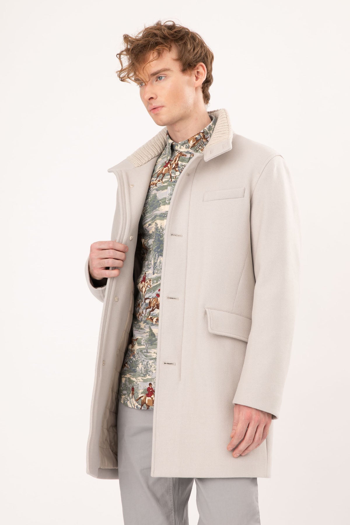 Herno Yün Kaban-Libas Trendy Fashion Store