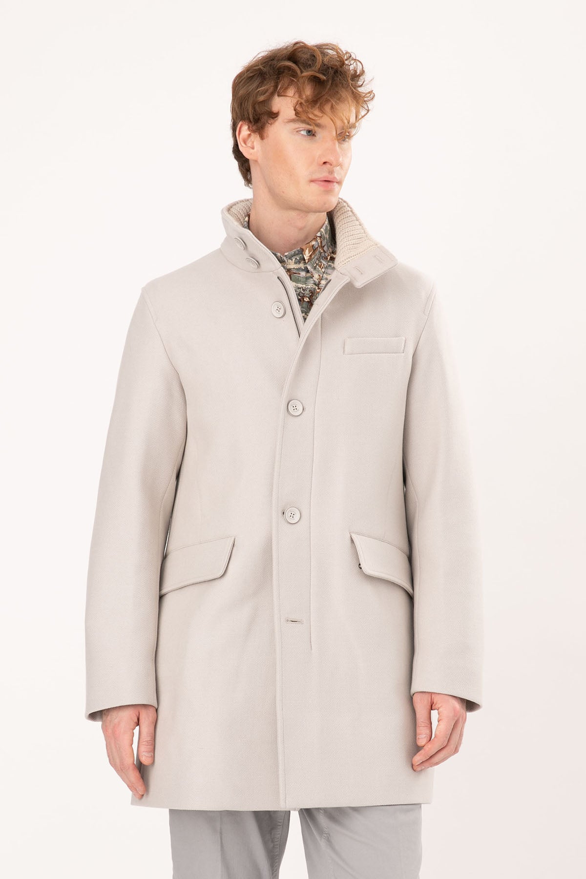 Herno Yün Kaban-Libas Trendy Fashion Store