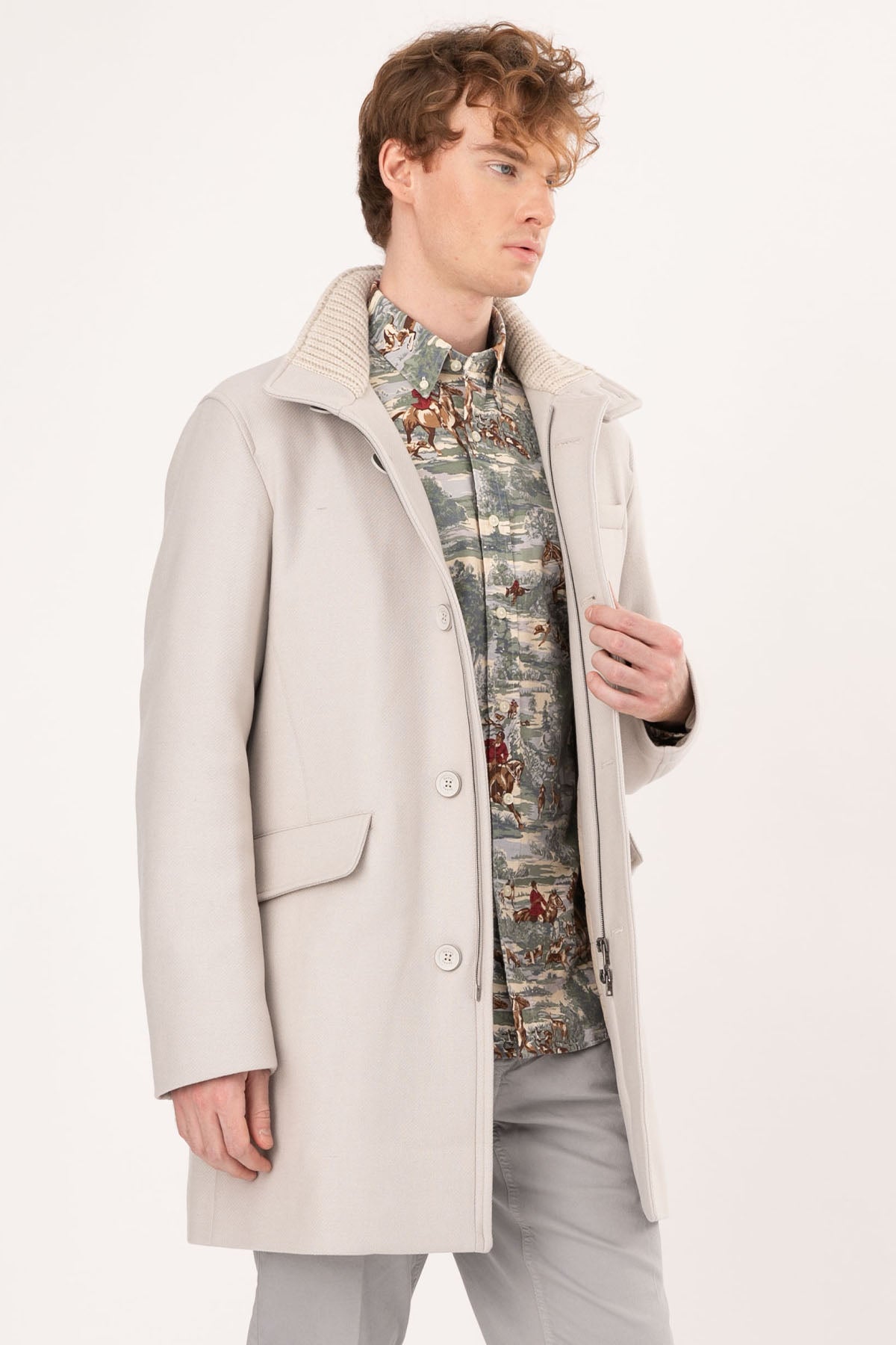 Herno Yün Kaban-Libas Trendy Fashion Store