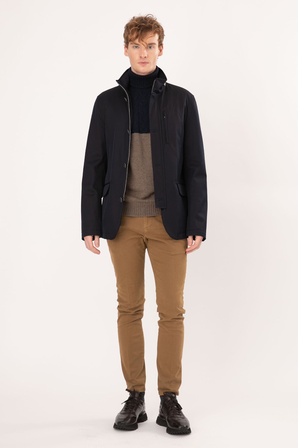 Herno Dik Yaka Mont-Libas Trendy Fashion Store