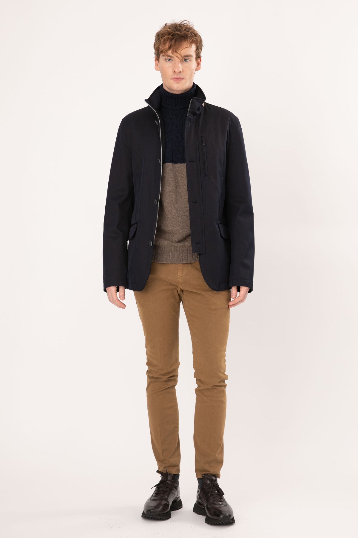 Herno Dik Yaka Mont-Libas Trendy Fashion Store