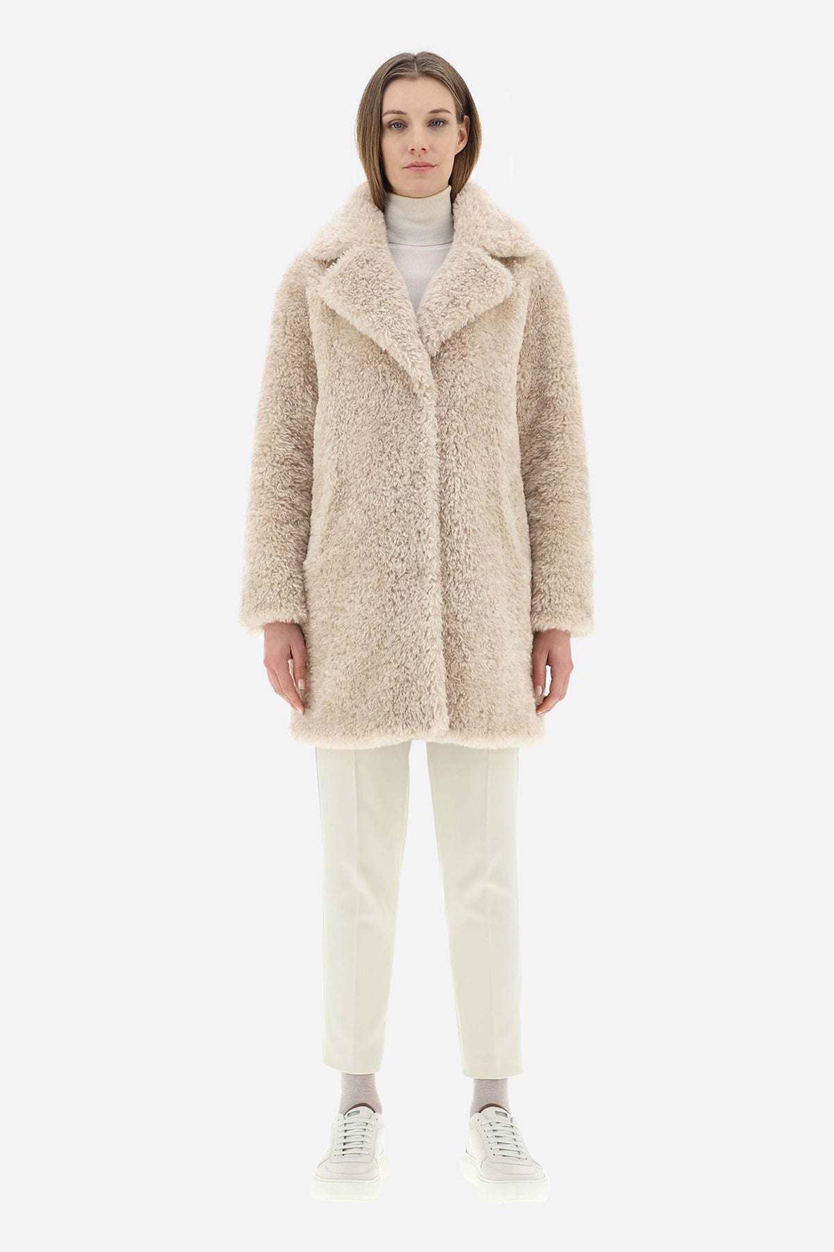 Herno Peluş Kaban-Libas Trendy Fashion Store