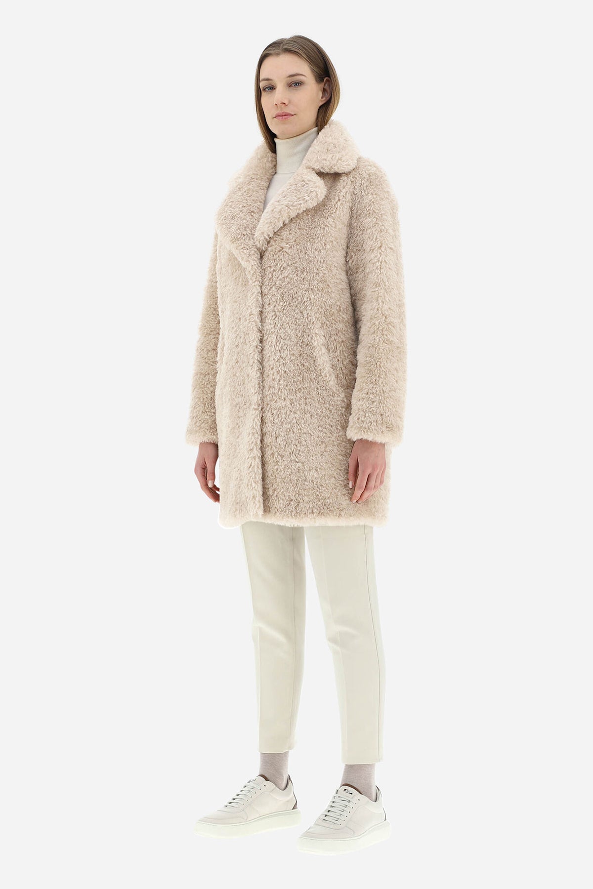 Herno Peluş Kaban-Libas Trendy Fashion Store