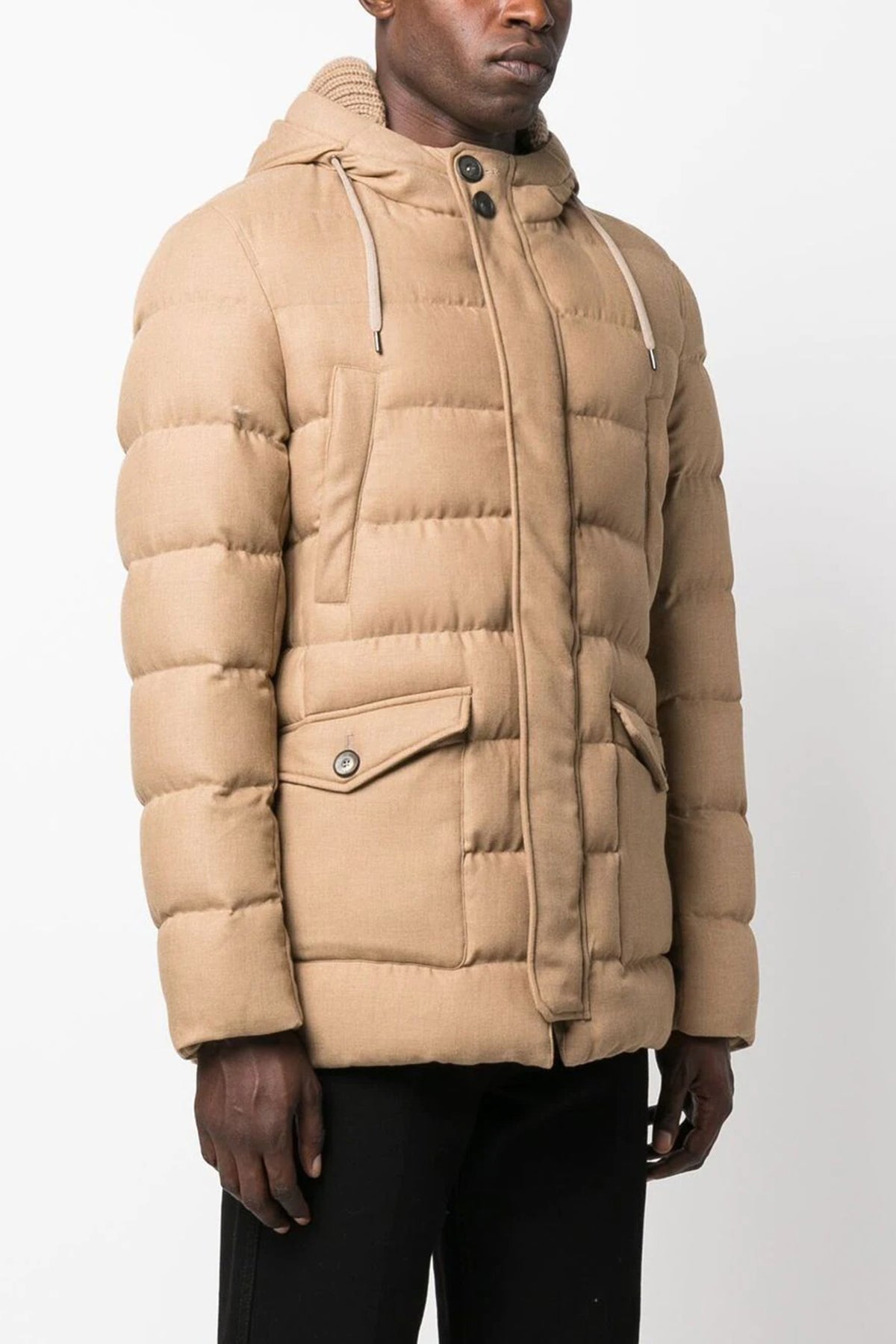 Herno Kapüşonlu Puffer Kaban-Libas Trendy Fashion Store