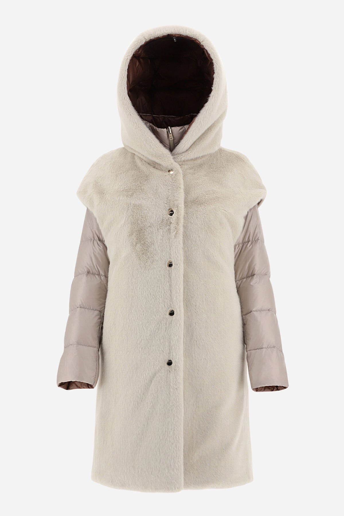 Herno Çift Taraflı Kapüşonlu Kaban-Libas Trendy Fashion Store